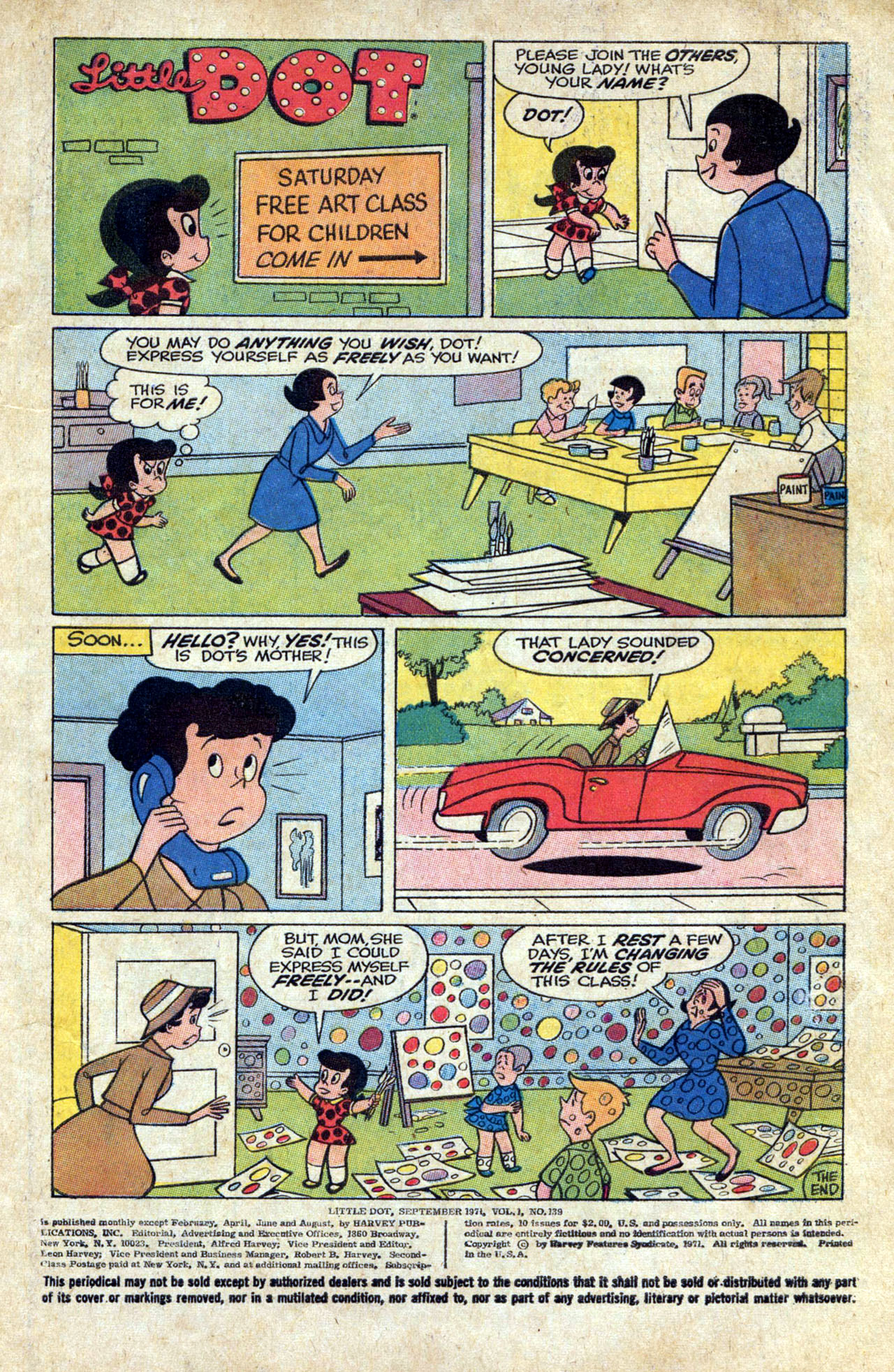 Read online Little Dot (1953) comic -  Issue #139 - 3