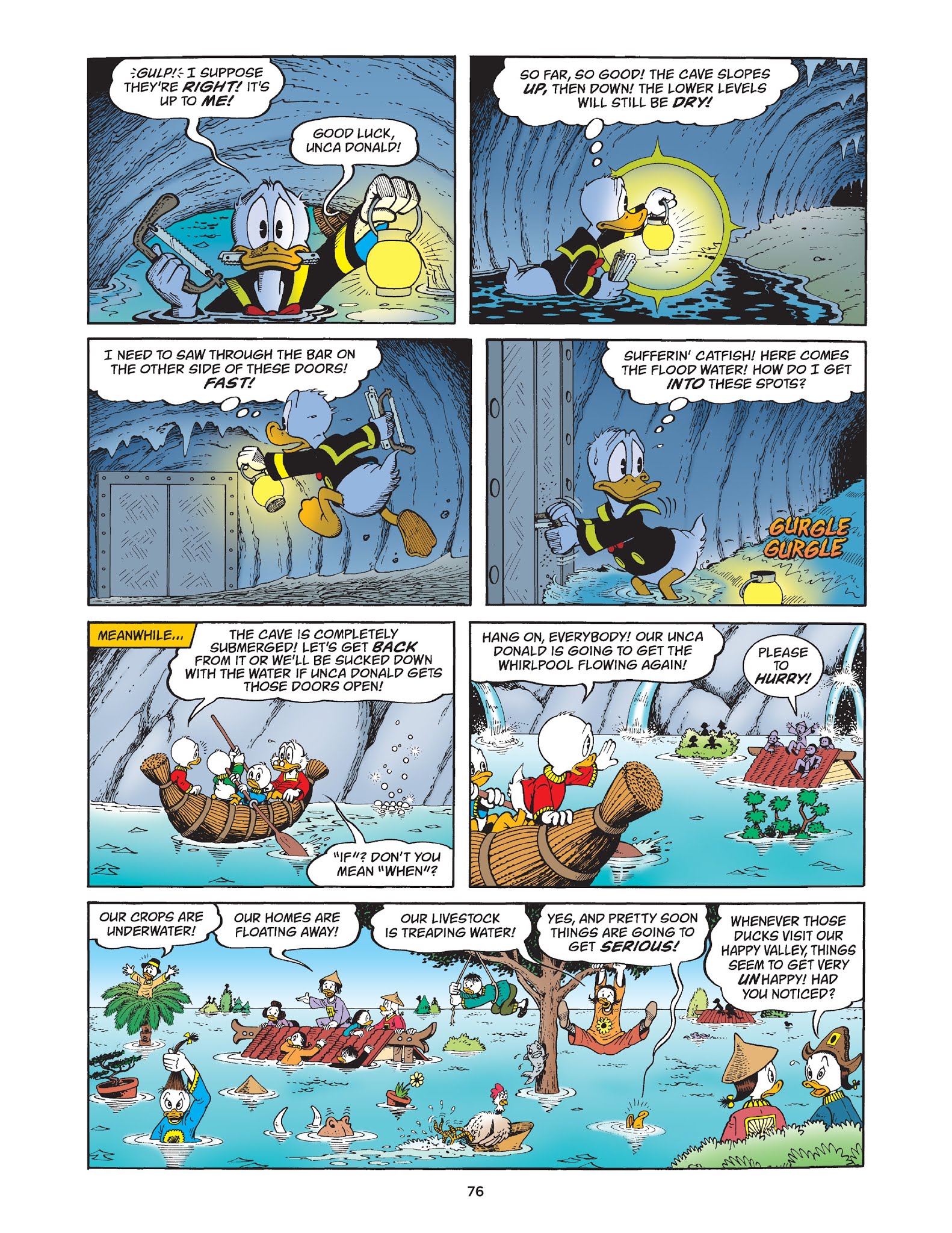 Read online Walt Disney Uncle Scrooge and Donald Duck: The Don Rosa Library comic -  Issue # TPB 3 (Part 1) - 77