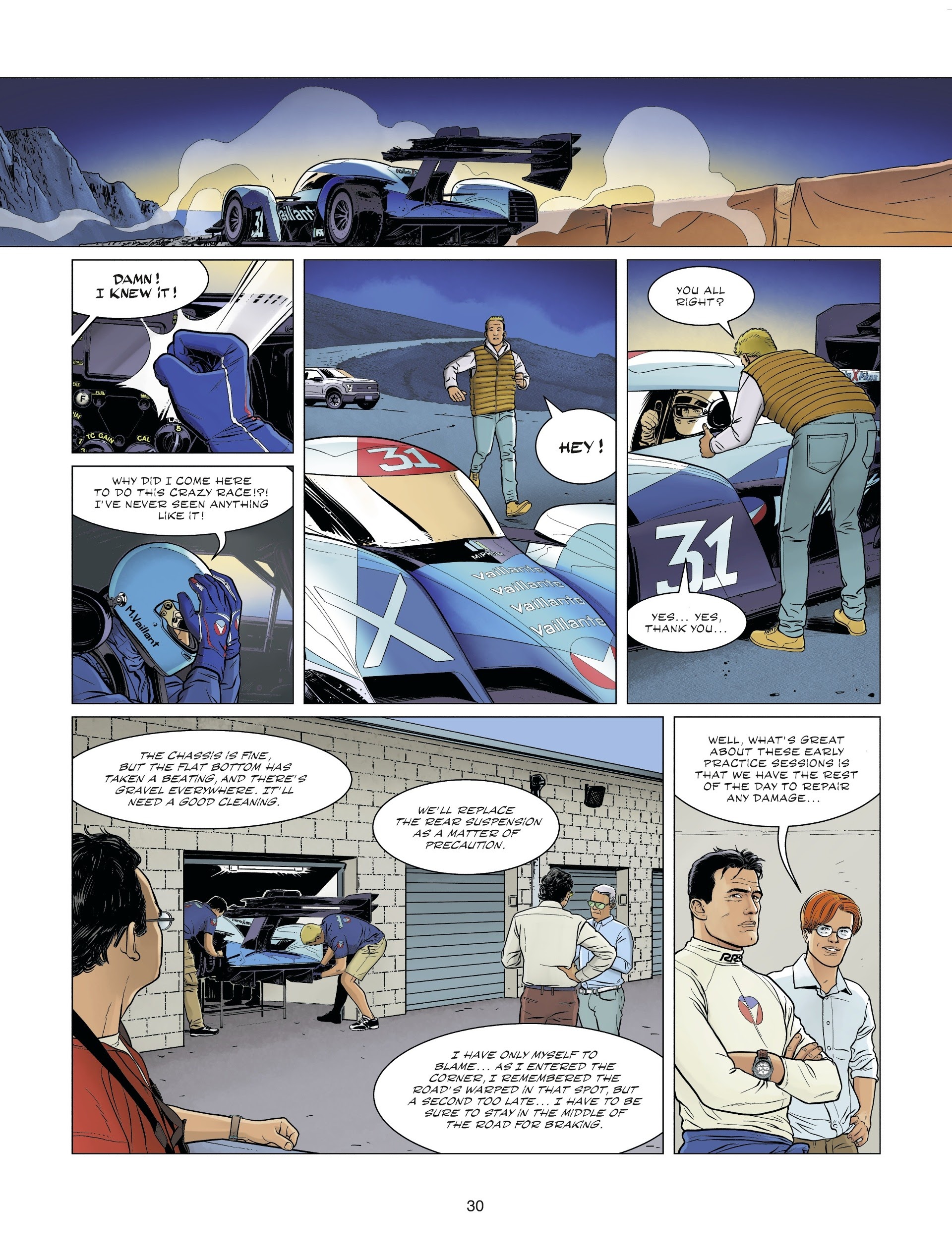 Read online Michel Vaillant comic -  Issue #10 - 29