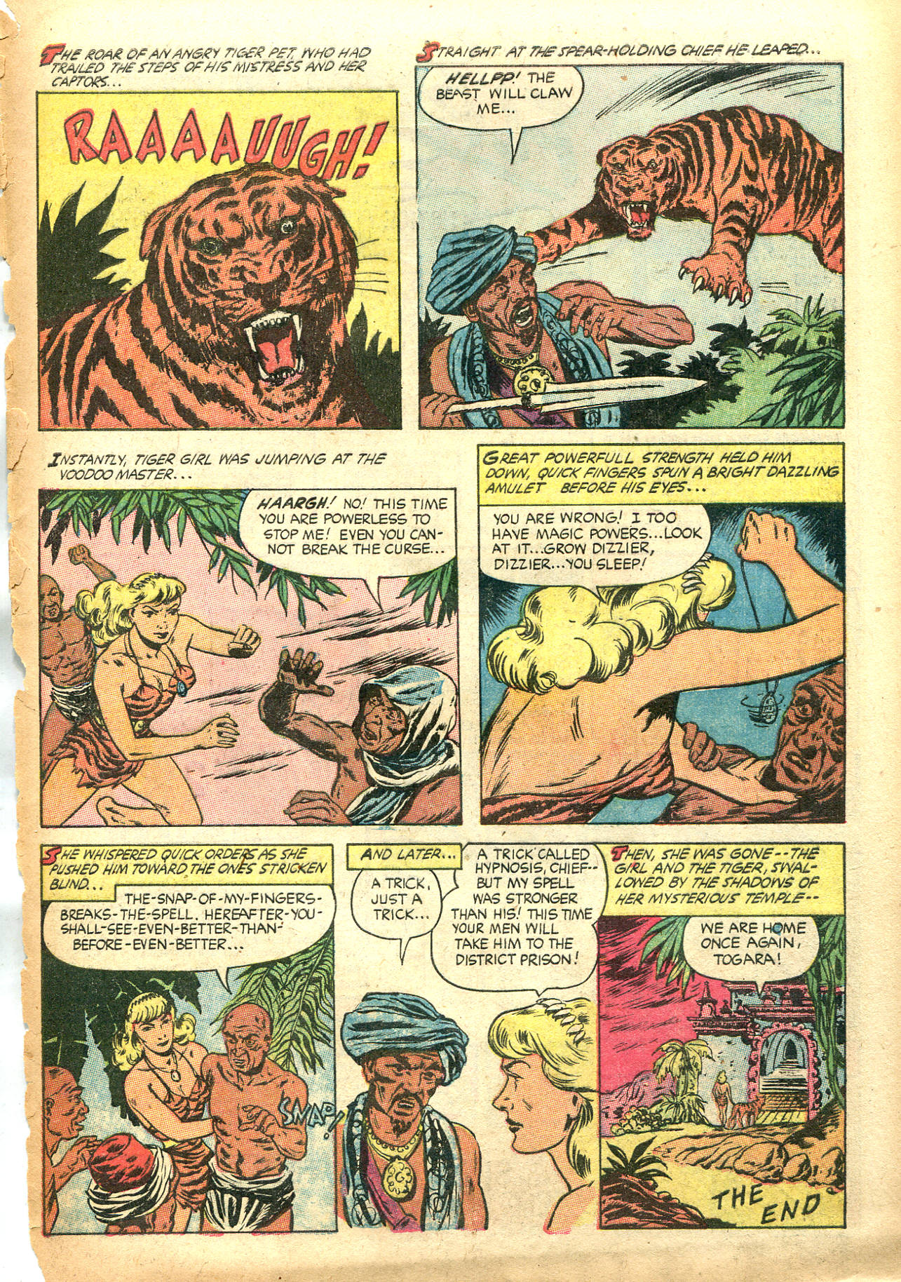Read online Jungle Comics comic -  Issue #162 - 33