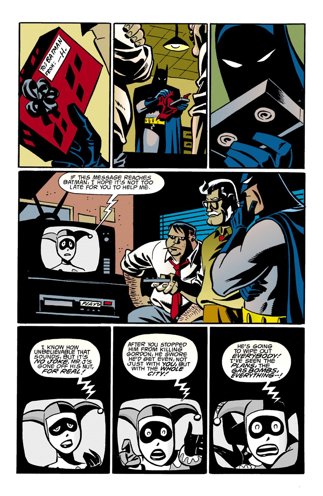 Read online The Batman Adventures: Mad Love comic -  Issue # Full - 39