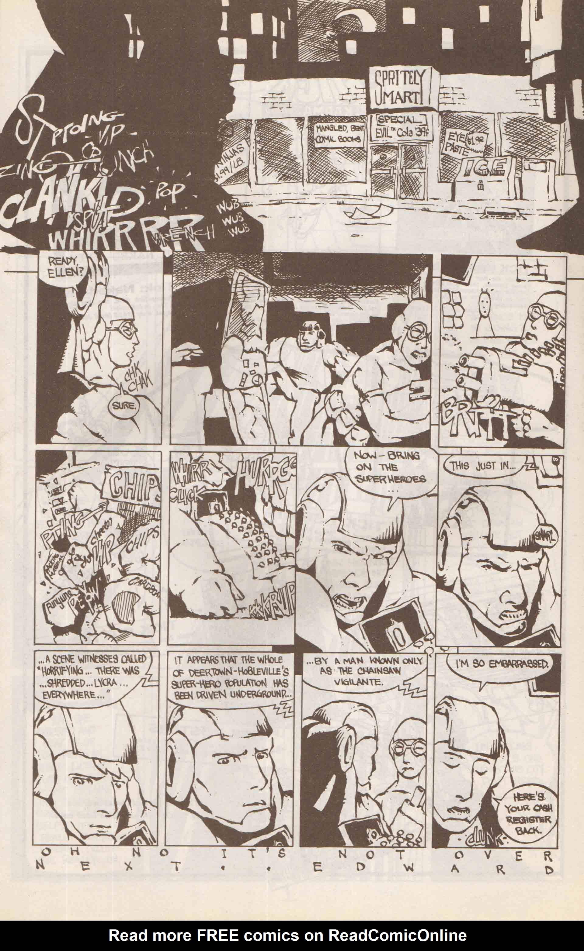 Read online Chainsaw Vigilante comic -  Issue # TPB - 27