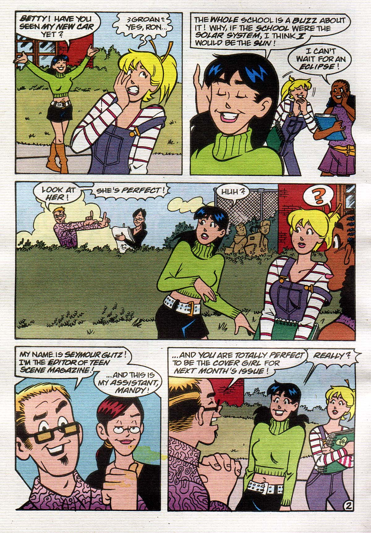 Read online Betty and Veronica Digest Magazine comic -  Issue #148 - 3