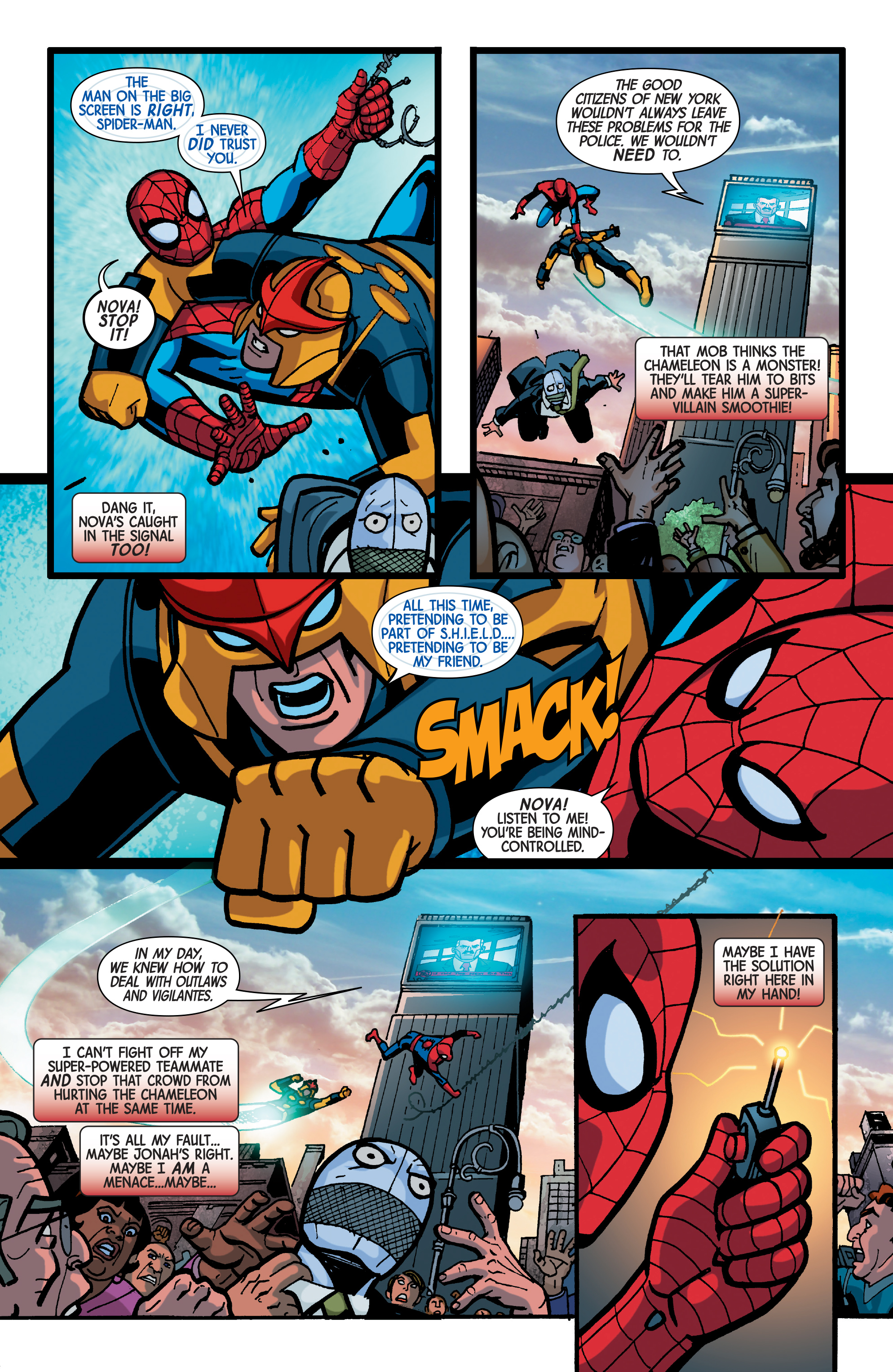 Read online Ultimate Spider-Man (2012) comic -  Issue #10 - 19