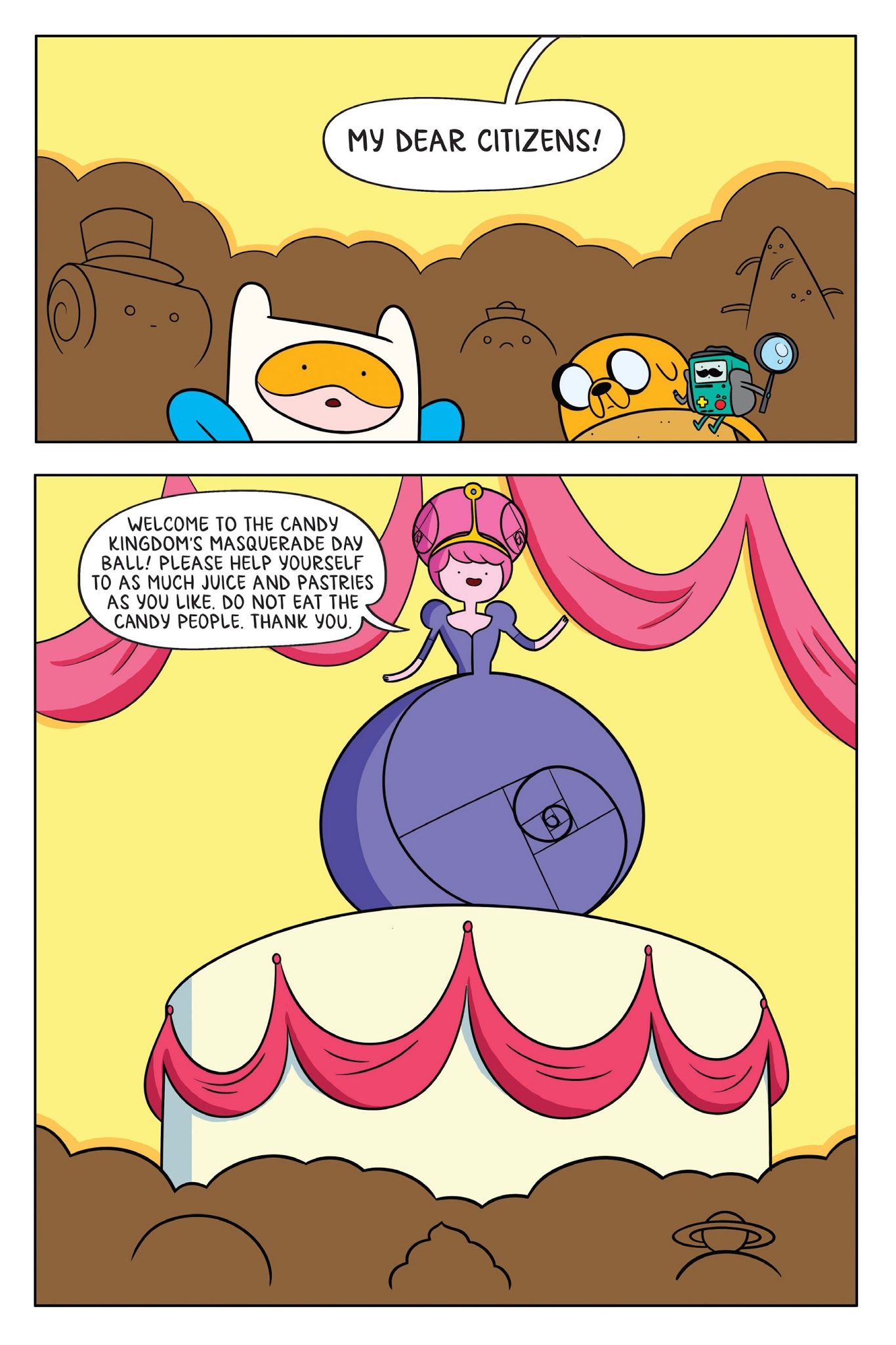 Read online Adventure Time: Masked Mayhem comic -  Issue # TPB - 110