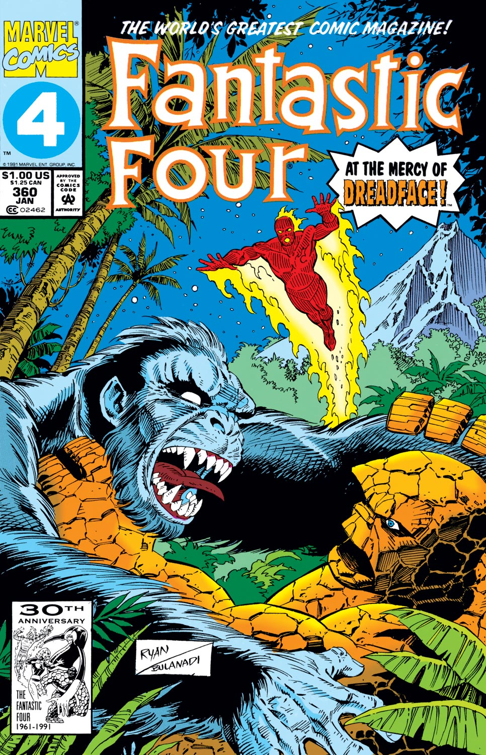 Read online Fantastic Four (1961) comic -  Issue #360 - 1