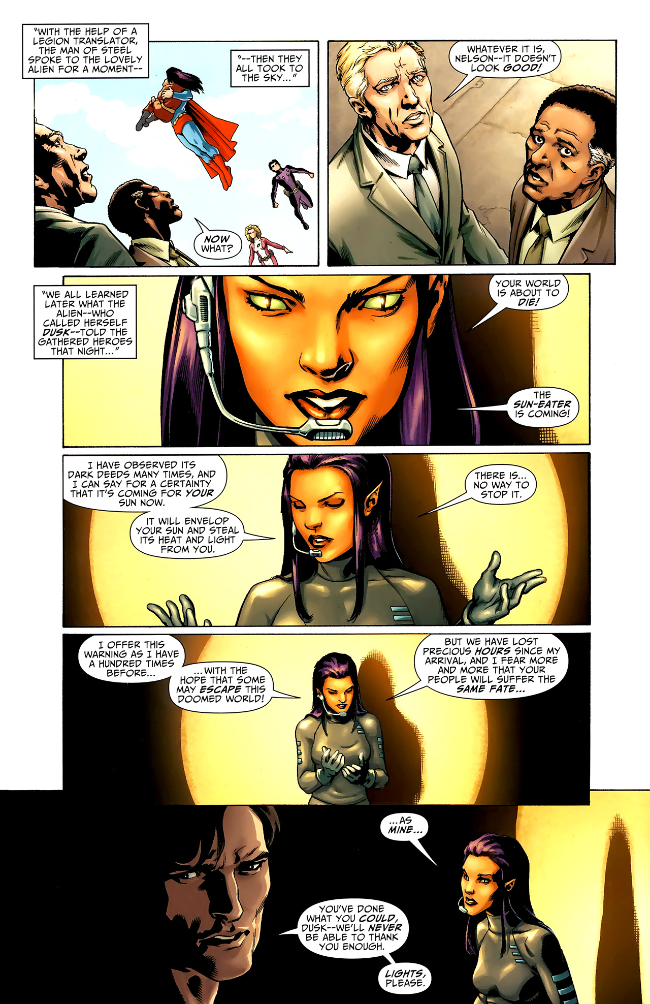 Read online DC Universe: Legacies comic -  Issue #9 - 7