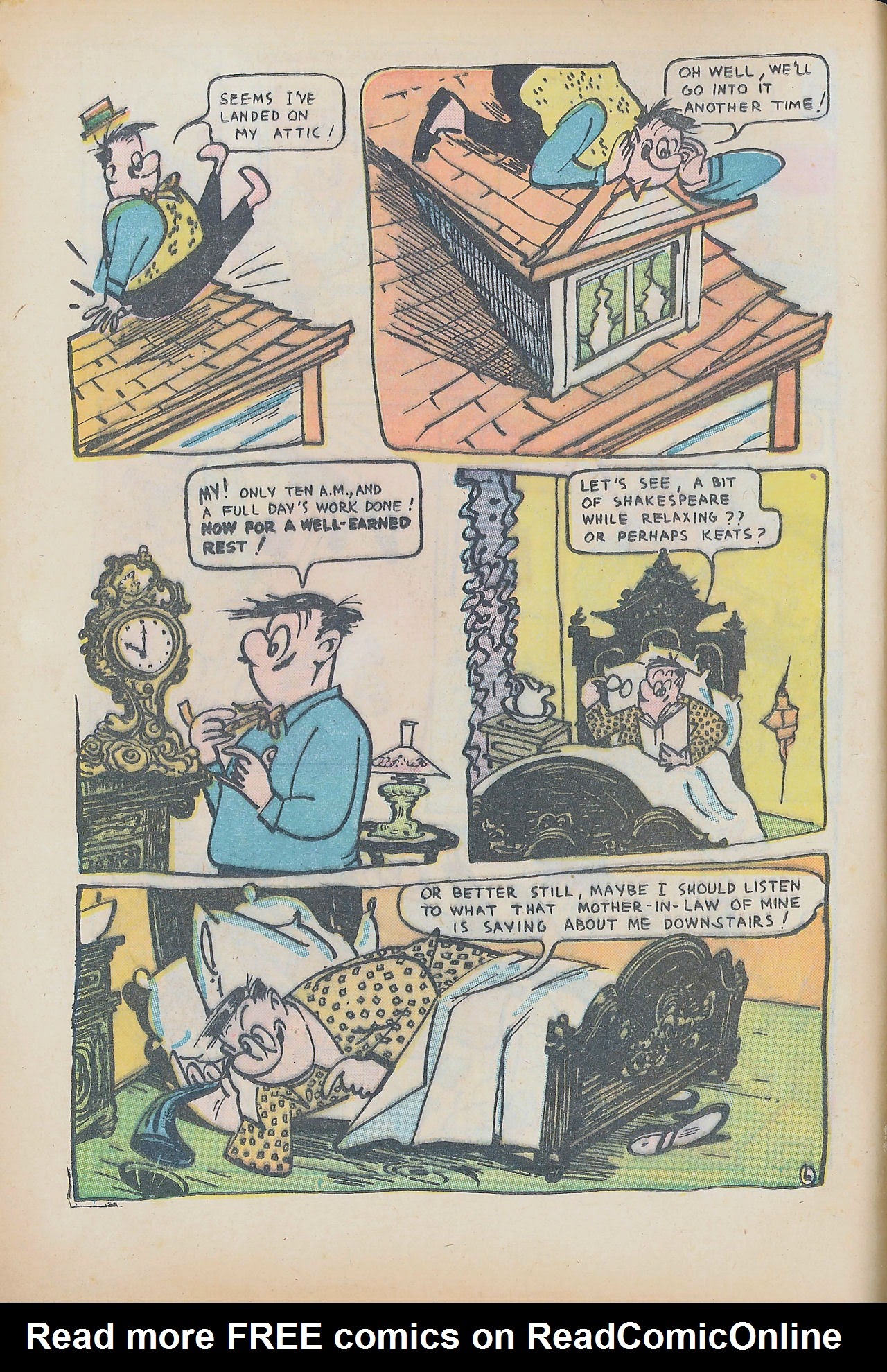 Read online Milt Gross Funnies comic -  Issue #1 - 8