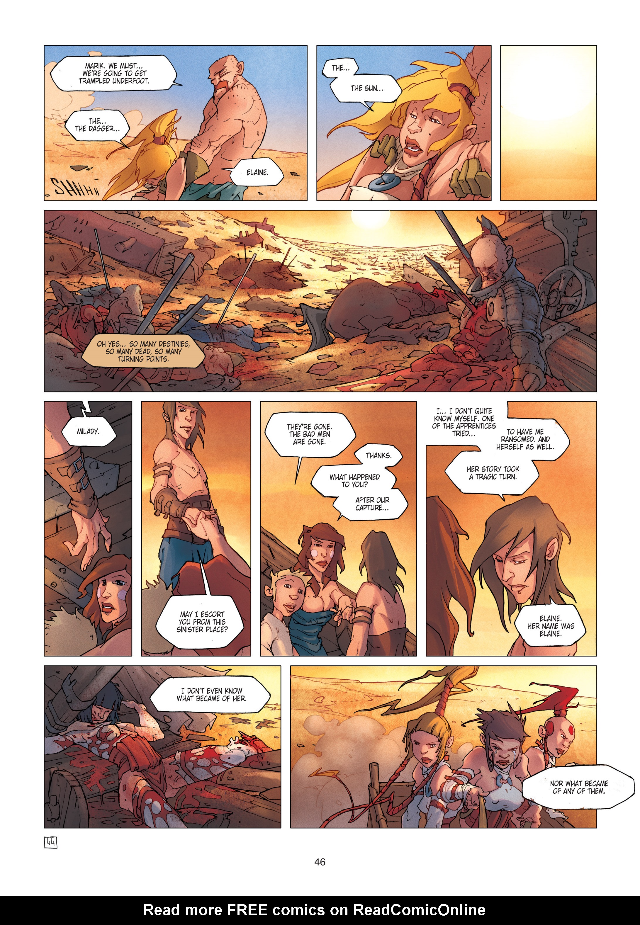 Read online Chronicles of the Dragon Knights comic -  Issue #10 - 46