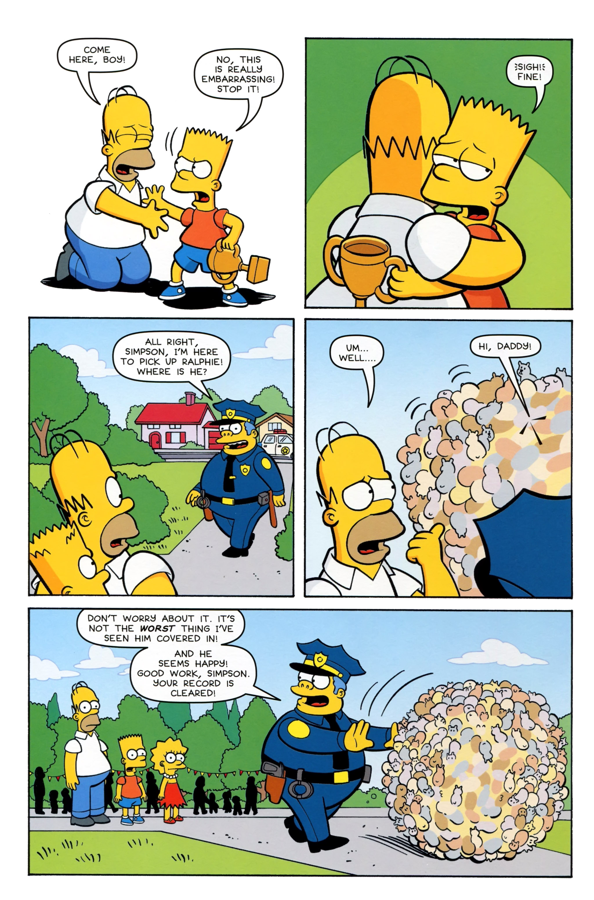 Read online Simpsons Comics comic -  Issue #222 - 26