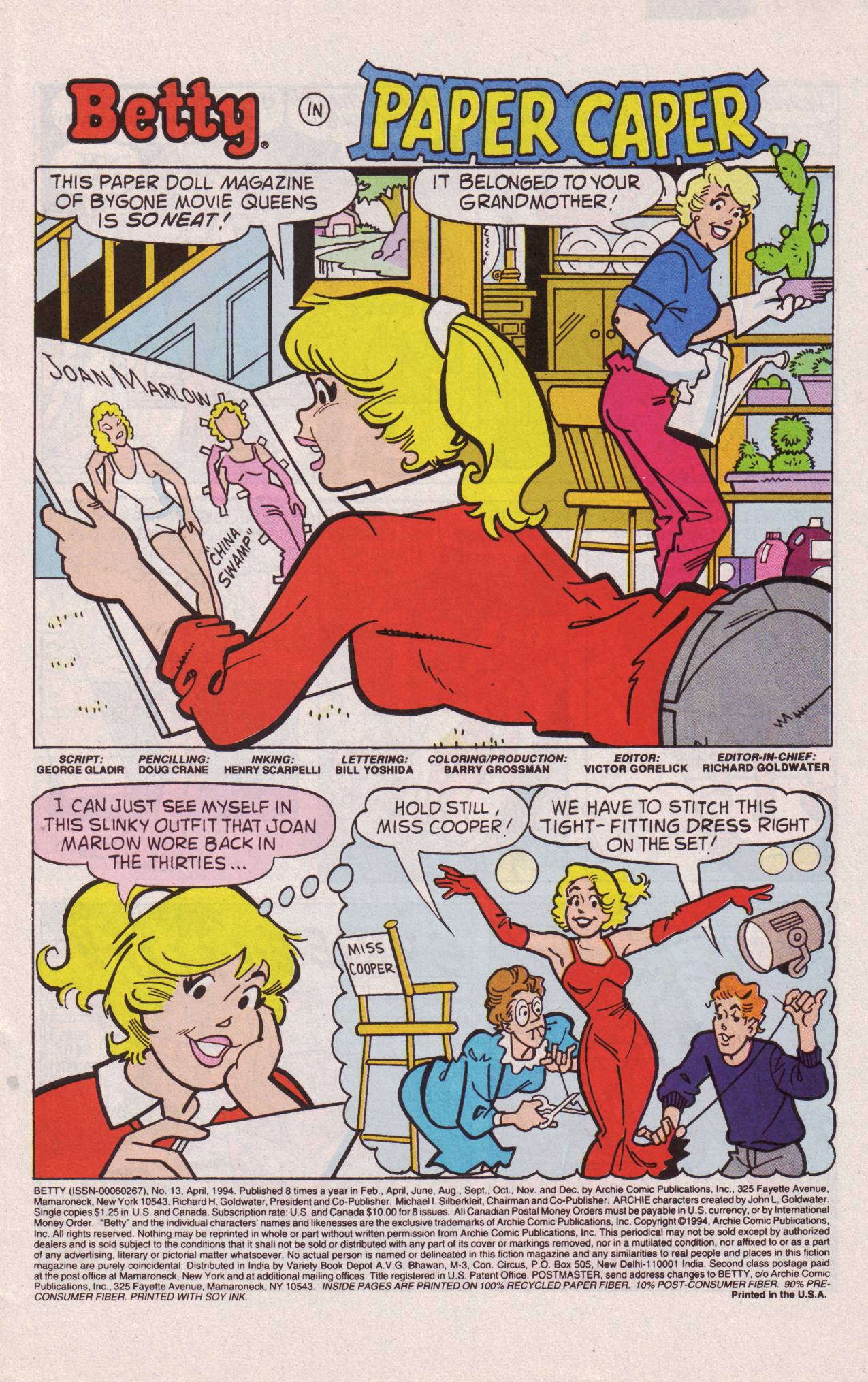 Read online Betty comic -  Issue #13 - 2