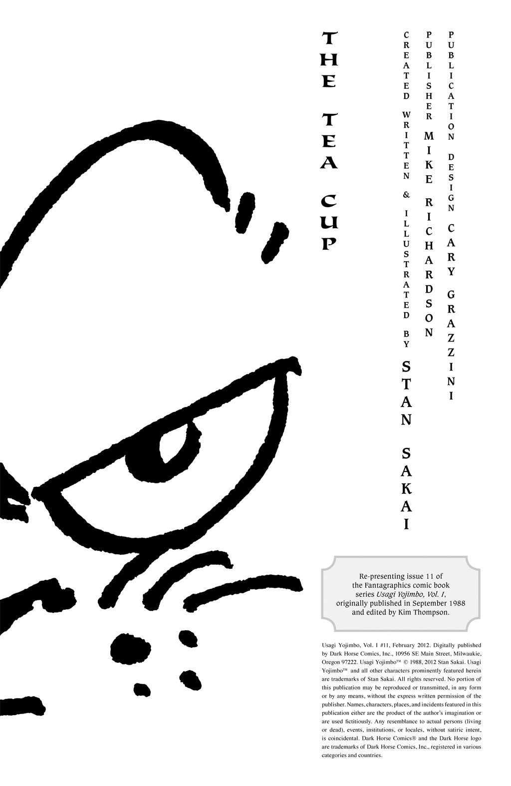 Read online Usagi Yojimbo (1987) comic -  Issue #11 - 2