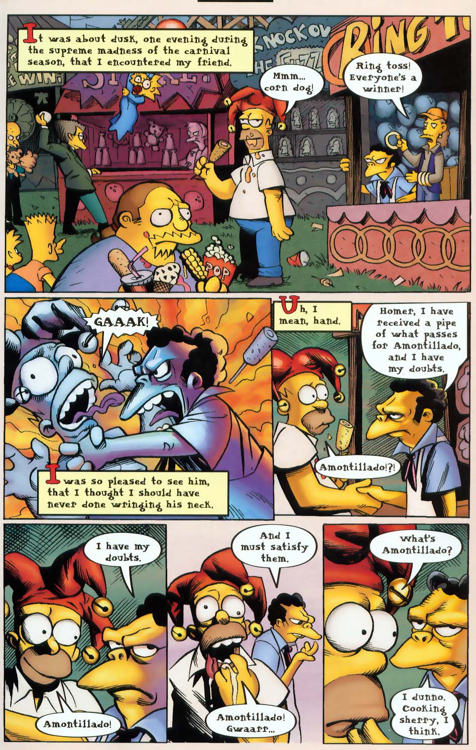 Read online Treehouse of Horror comic -  Issue #9 - 23