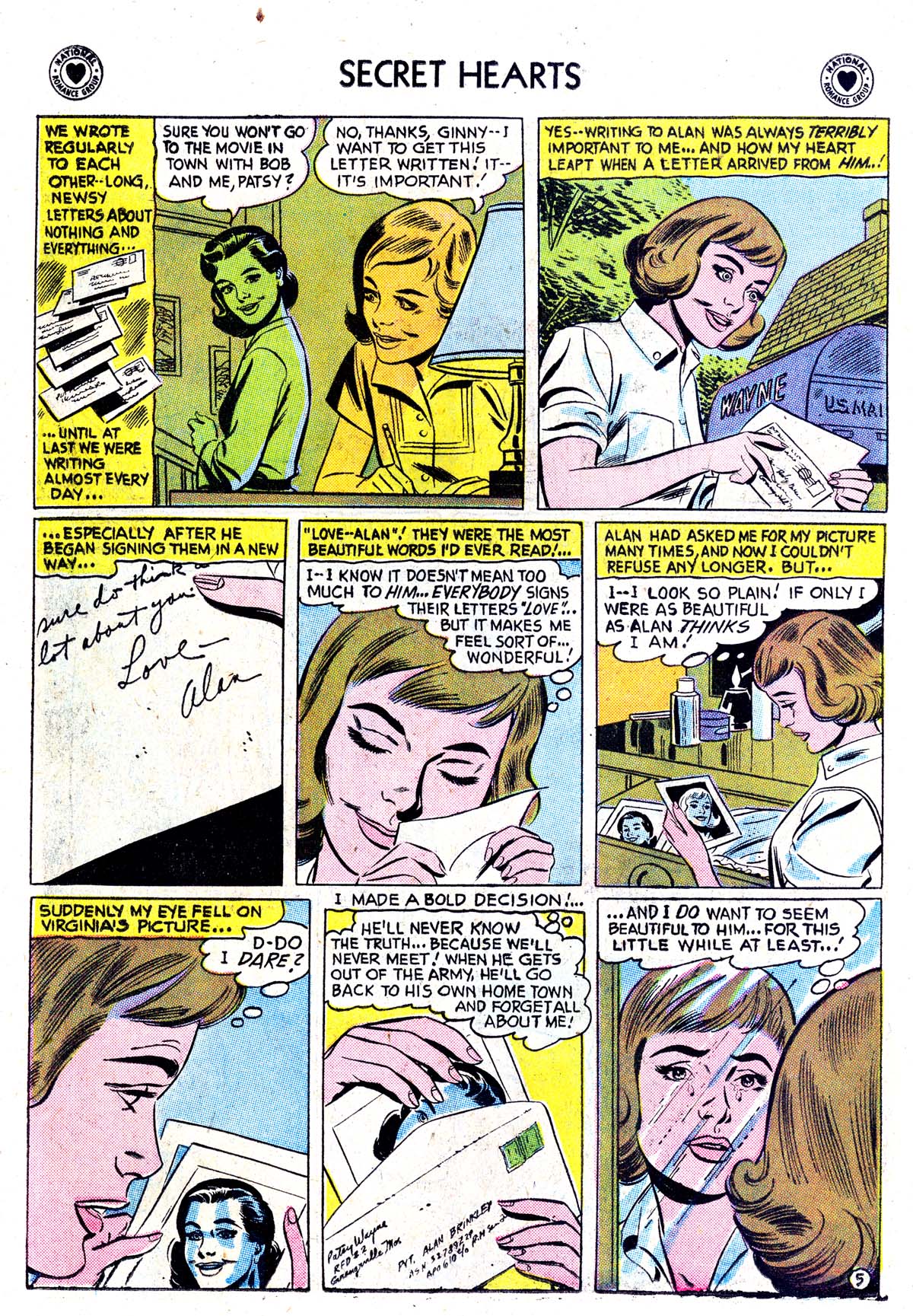 Read online Secret Hearts comic -  Issue #42 - 14