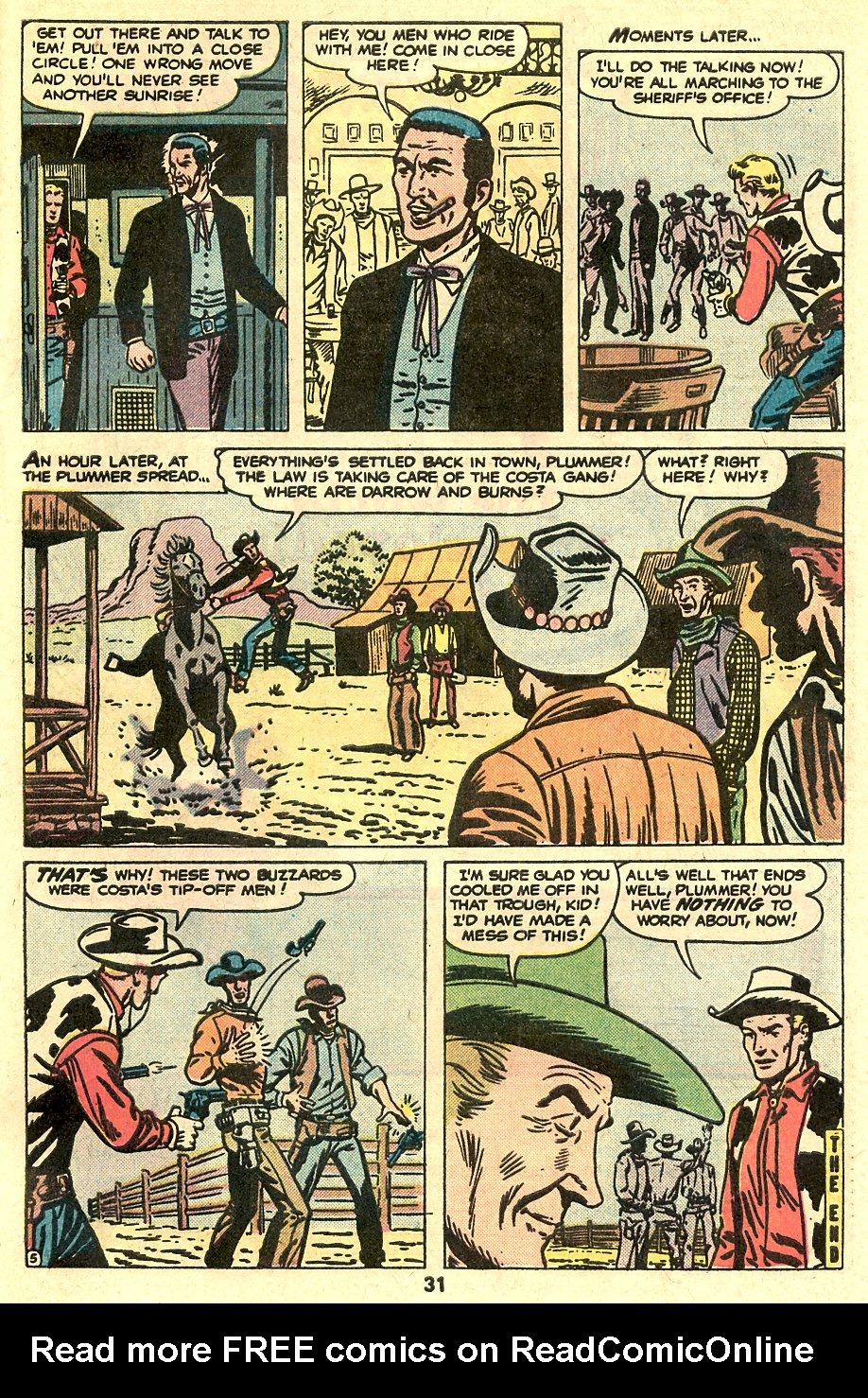 Read online Kid Colt Outlaw comic -  Issue #213 - 33