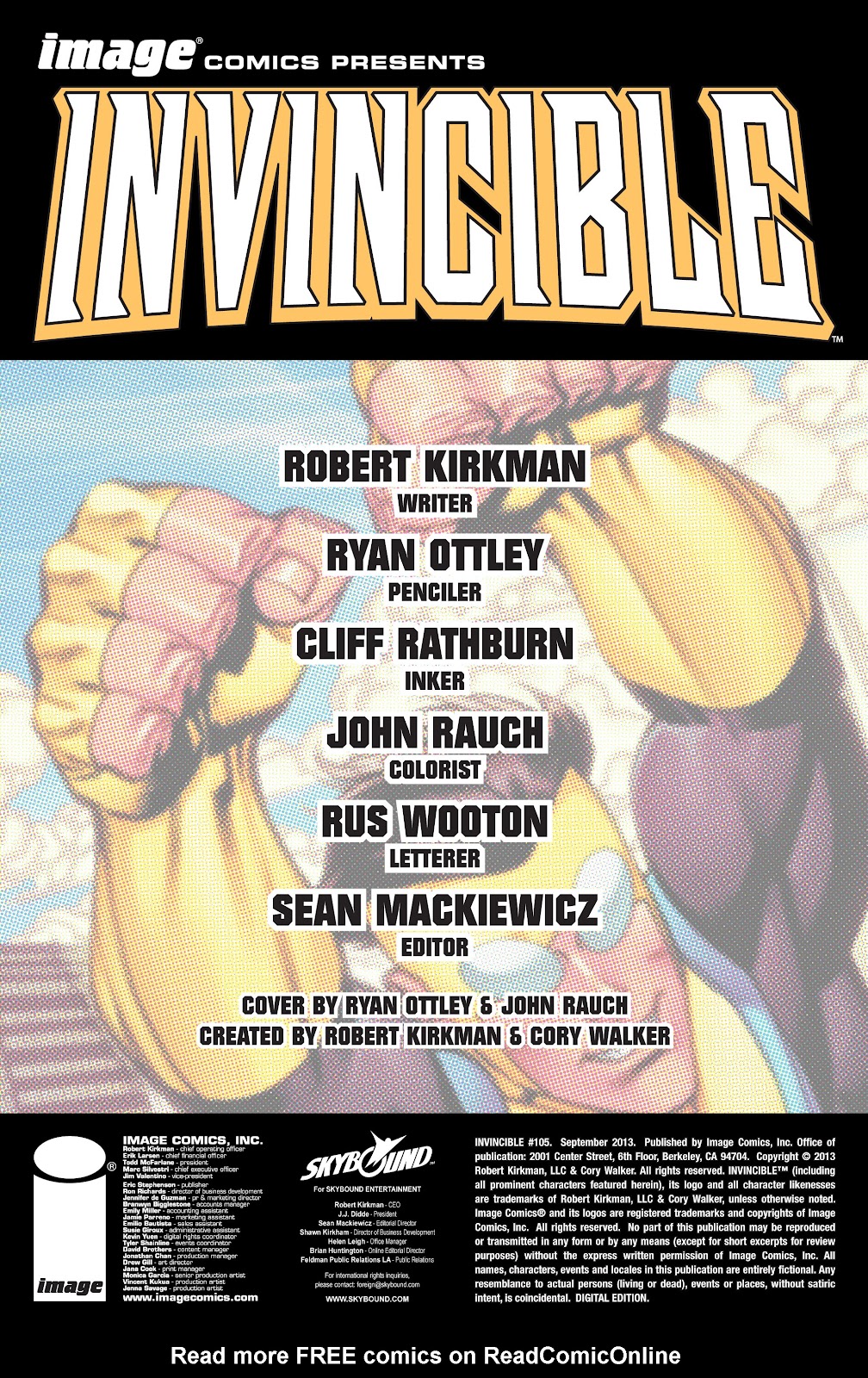 Invincible (2003) issue 105 - Page 2