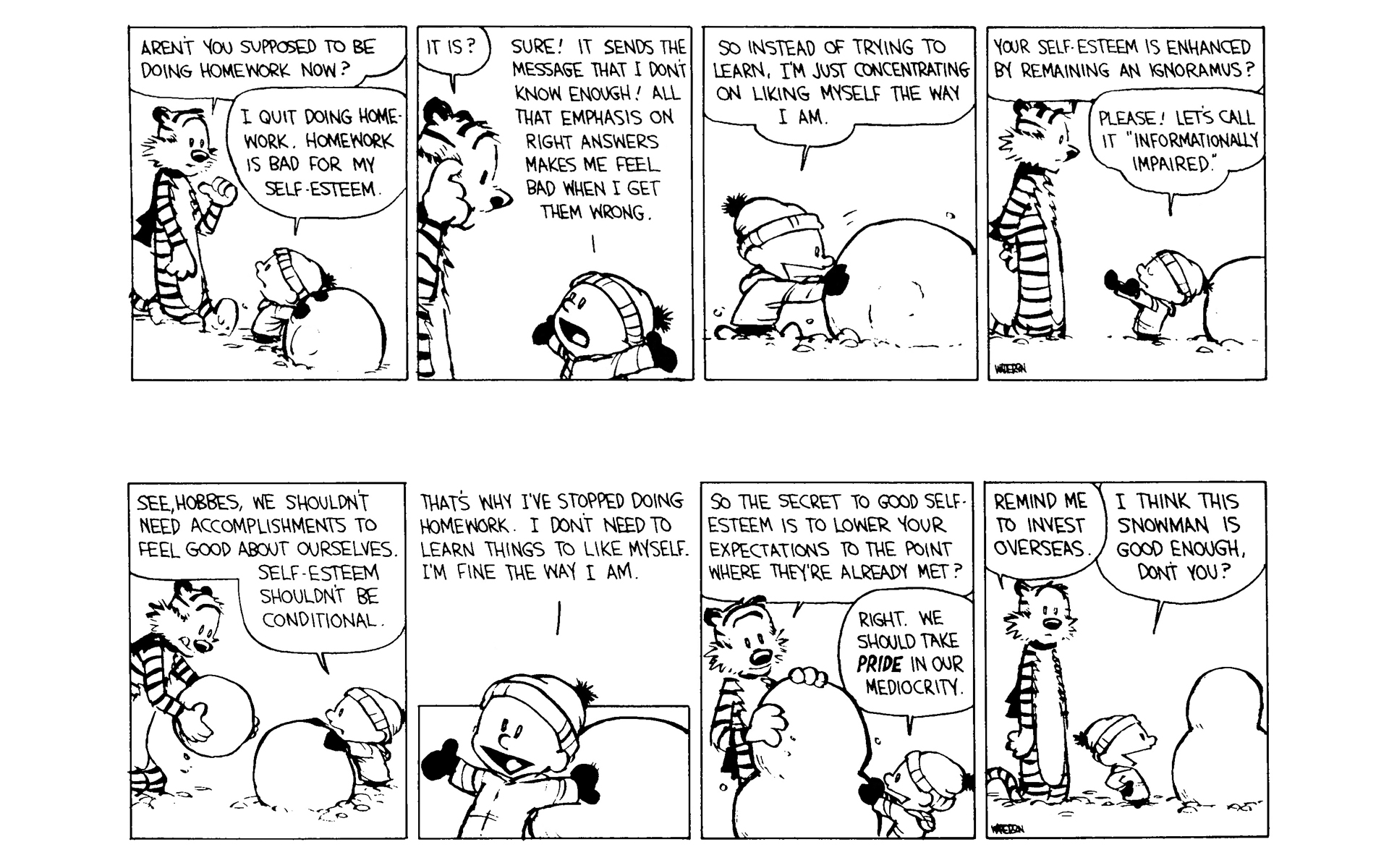 Read online Calvin and Hobbes comic -  Issue #8 - 21