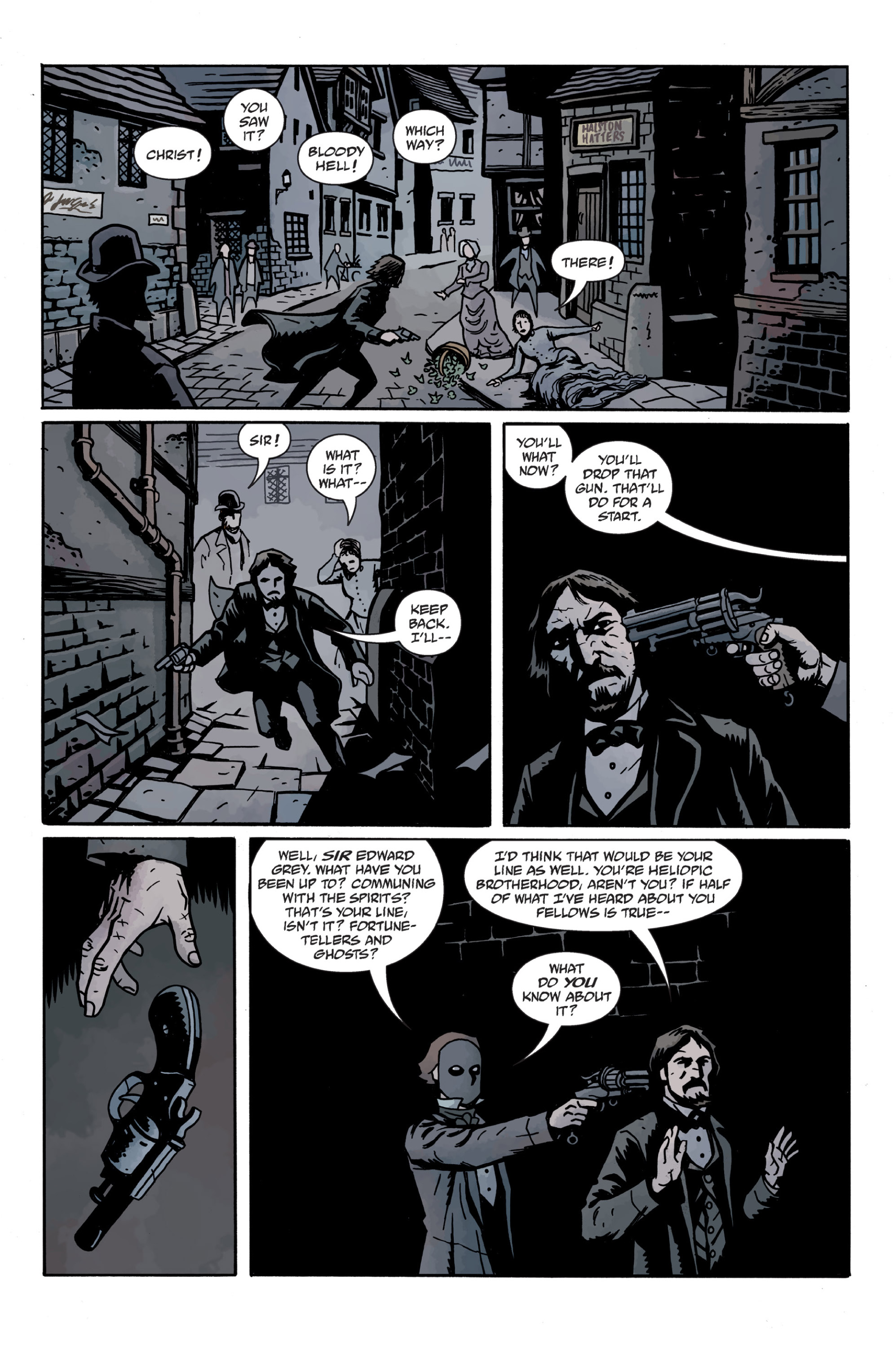 Read online Sir Edward Grey, Witchfinder: In the Service of Angels comic -  Issue # TPB - 83