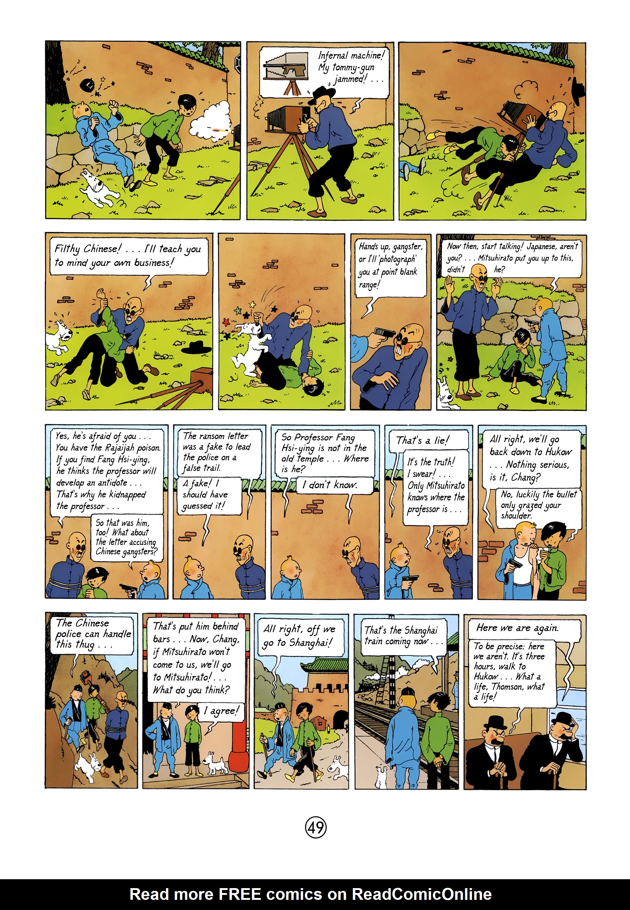 Read online The Adventures of Tintin comic -  Issue #5 - 52