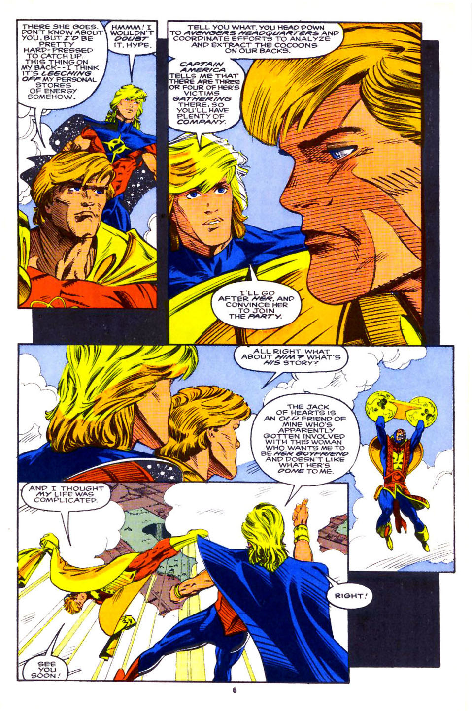 Read online Quasar comic -  Issue #29 - 6