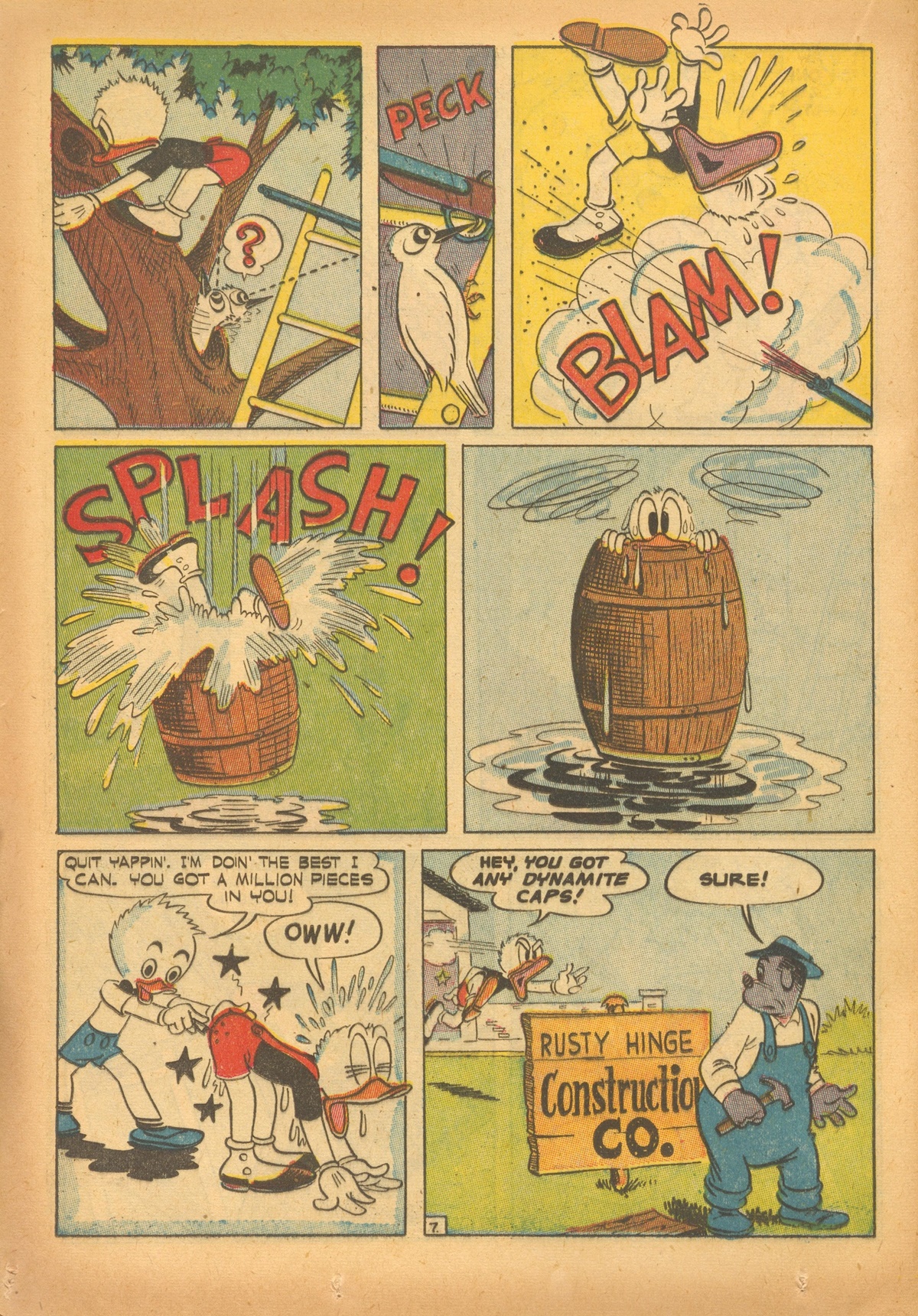 Read online Super Duck Comics comic -  Issue #16 - 34