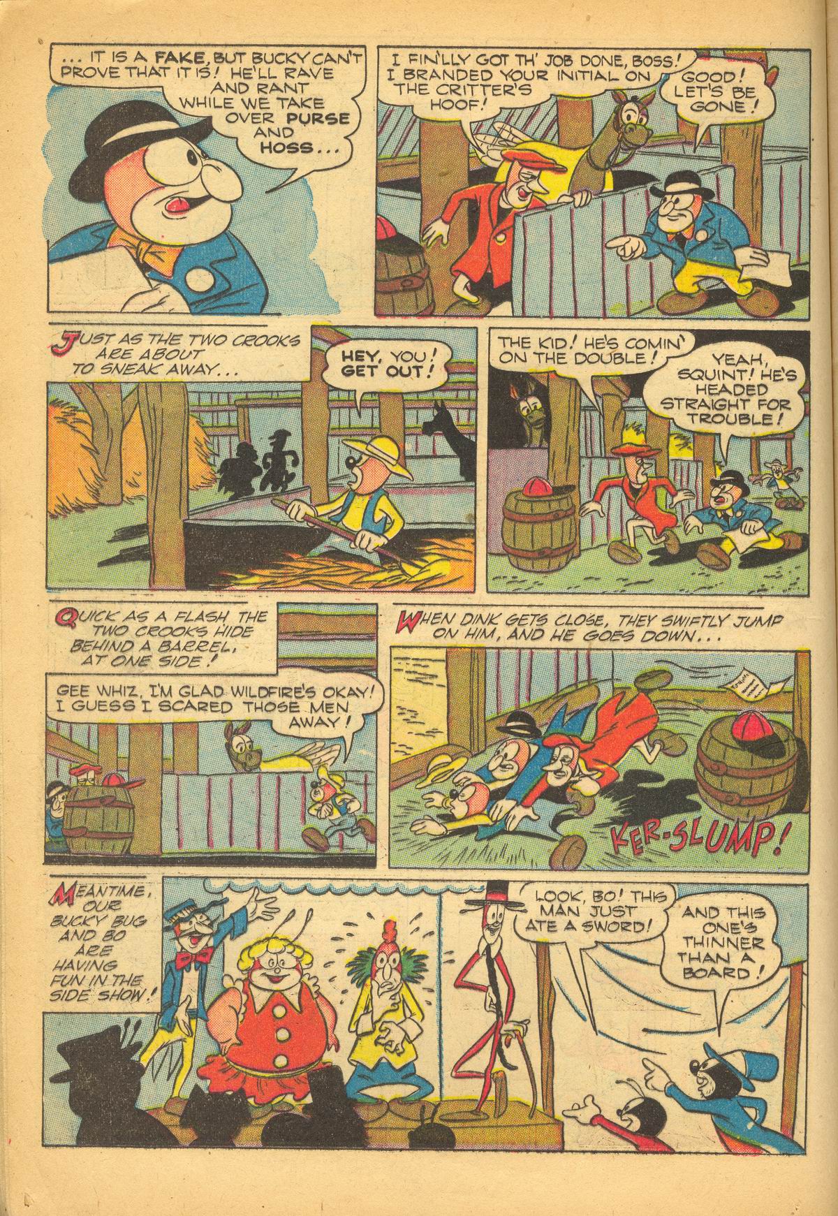 Read online Walt Disney's Comics and Stories comic -  Issue #94 - 16