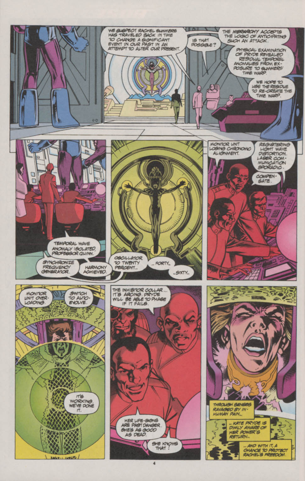 Read online Excalibur (1988) comic -  Issue #66 - 5