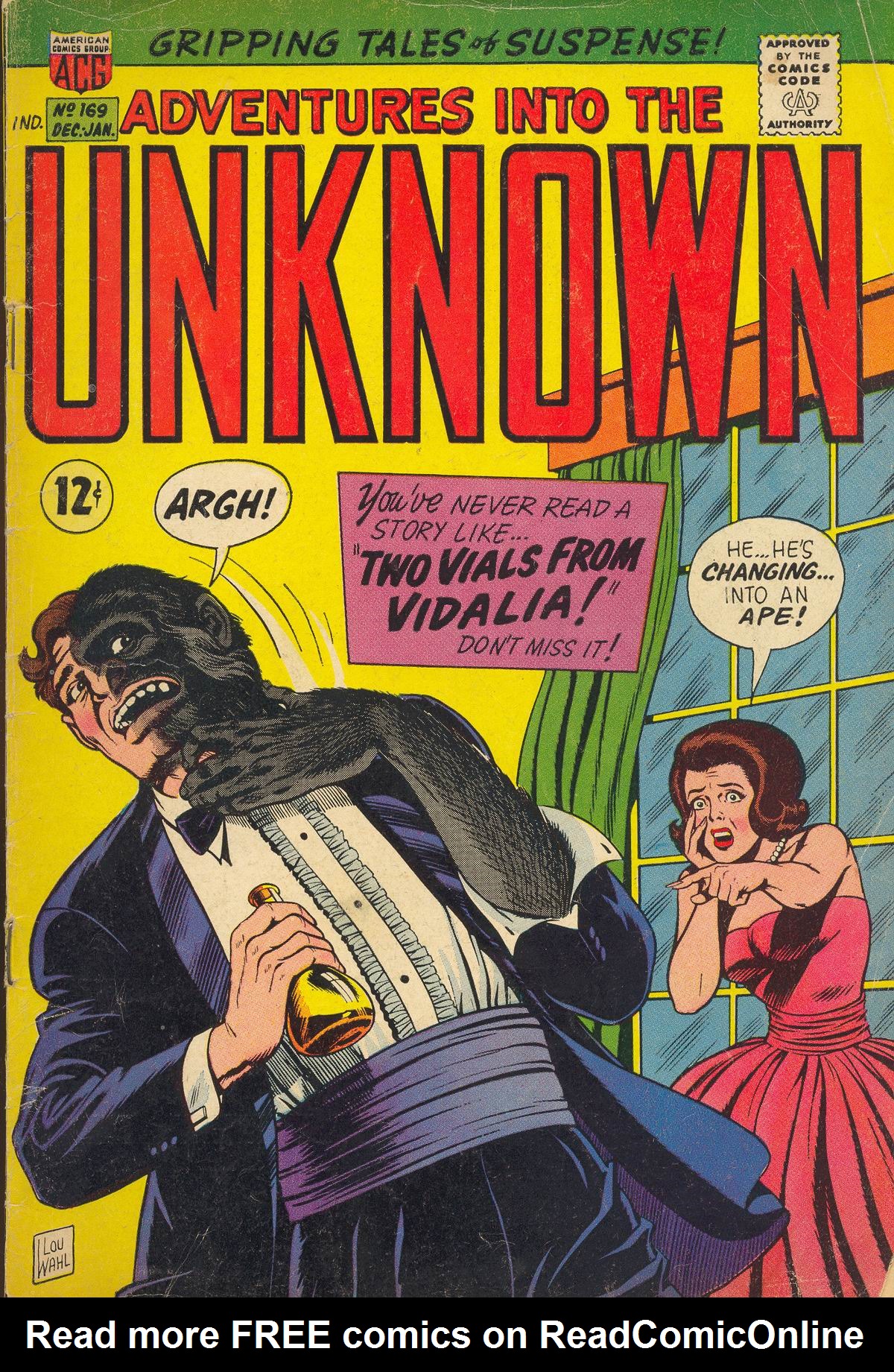Read online Adventures Into The Unknown comic -  Issue #169 - 1