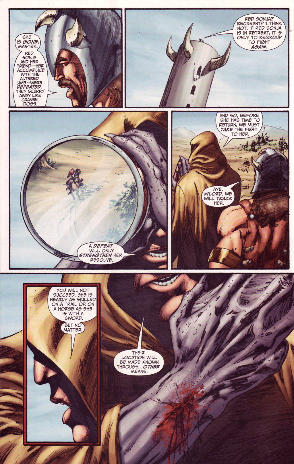Read online Red Sonja / Claw The Unconquered: Devil's Hands comic -  Issue # TPB - 33