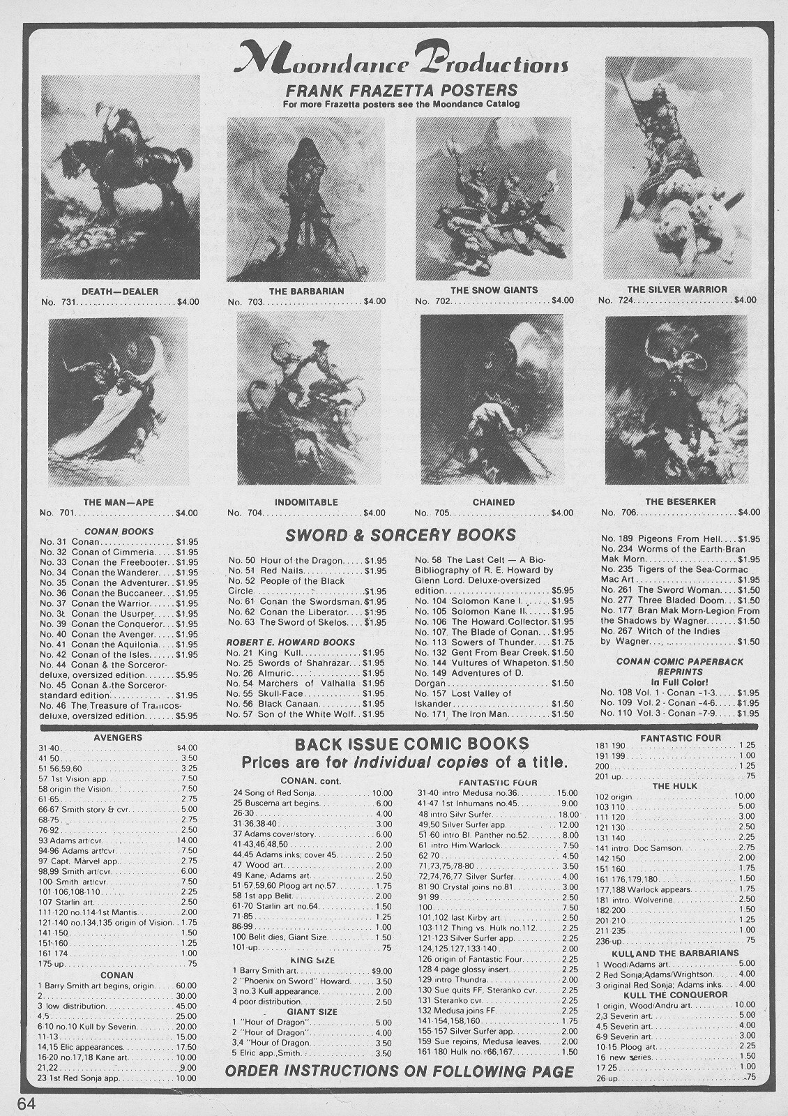 Read online The Savage Sword Of Conan comic -  Issue #49 - 64