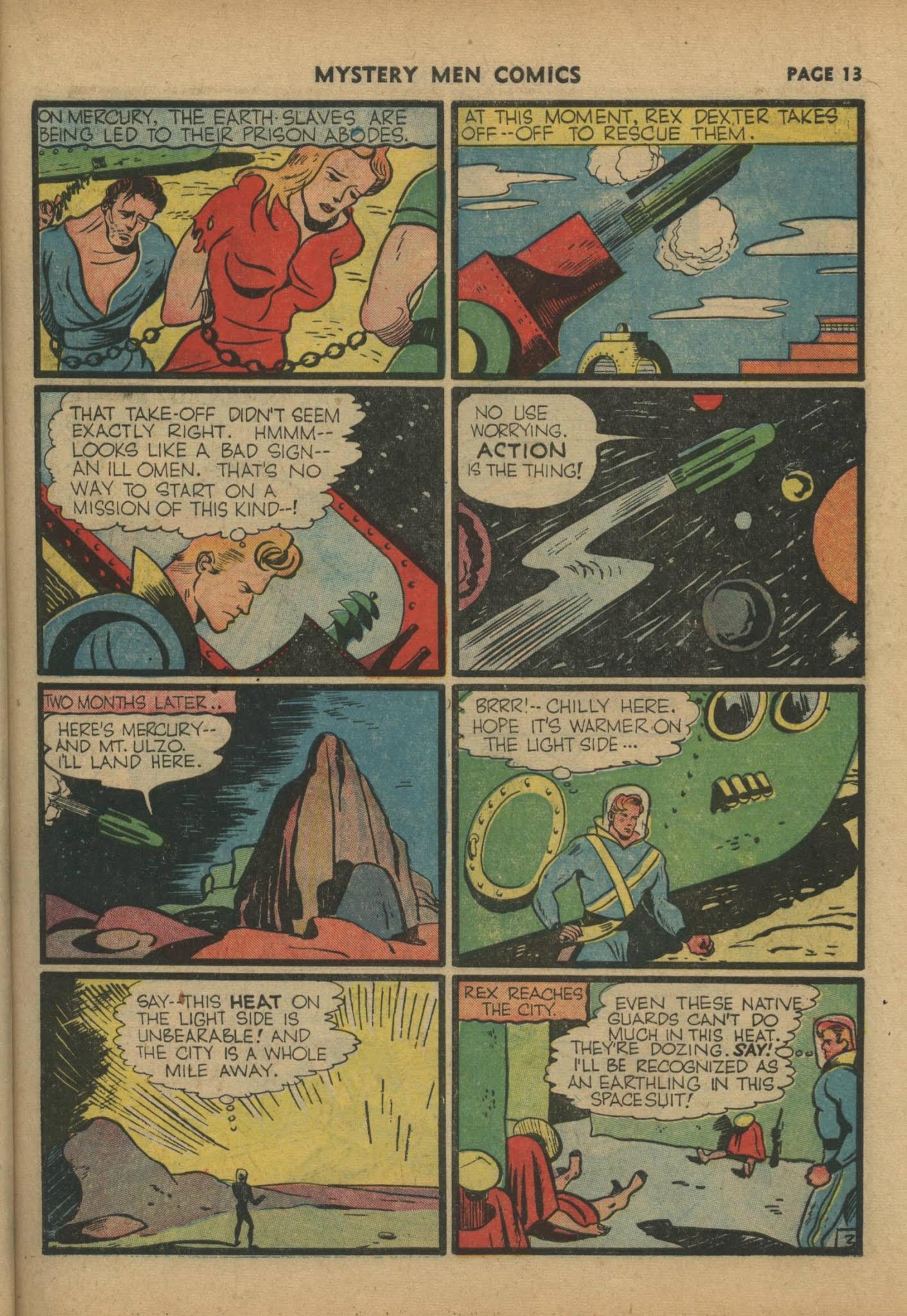 Read online Mystery Men Comics comic -  Issue #19 - 15