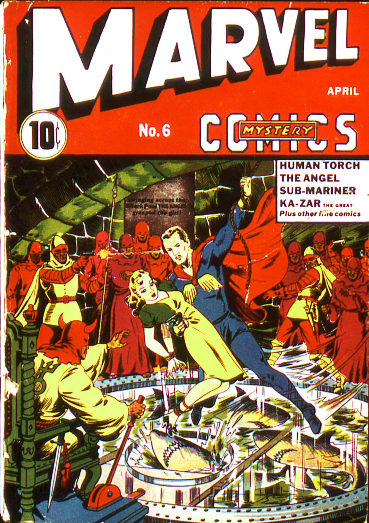 Read online Marvel Mystery Comics comic -  Issue #6 - 1