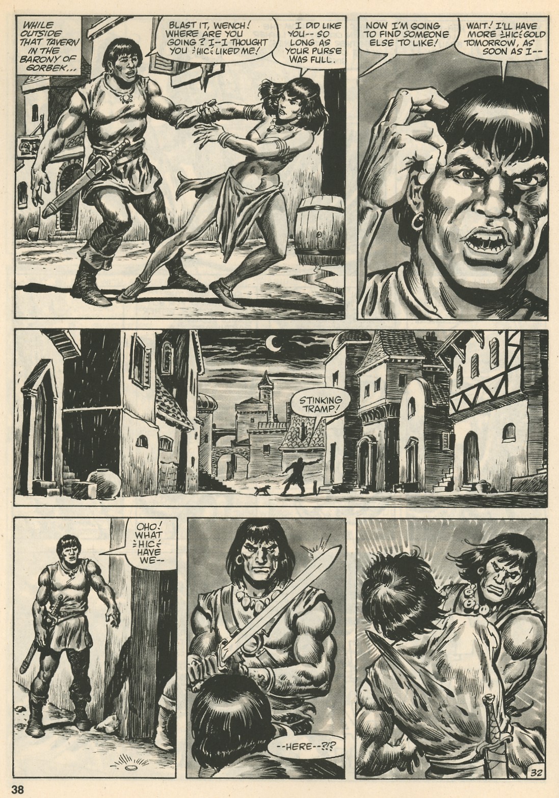Read online The Savage Sword Of Conan comic -  Issue #108 - 38