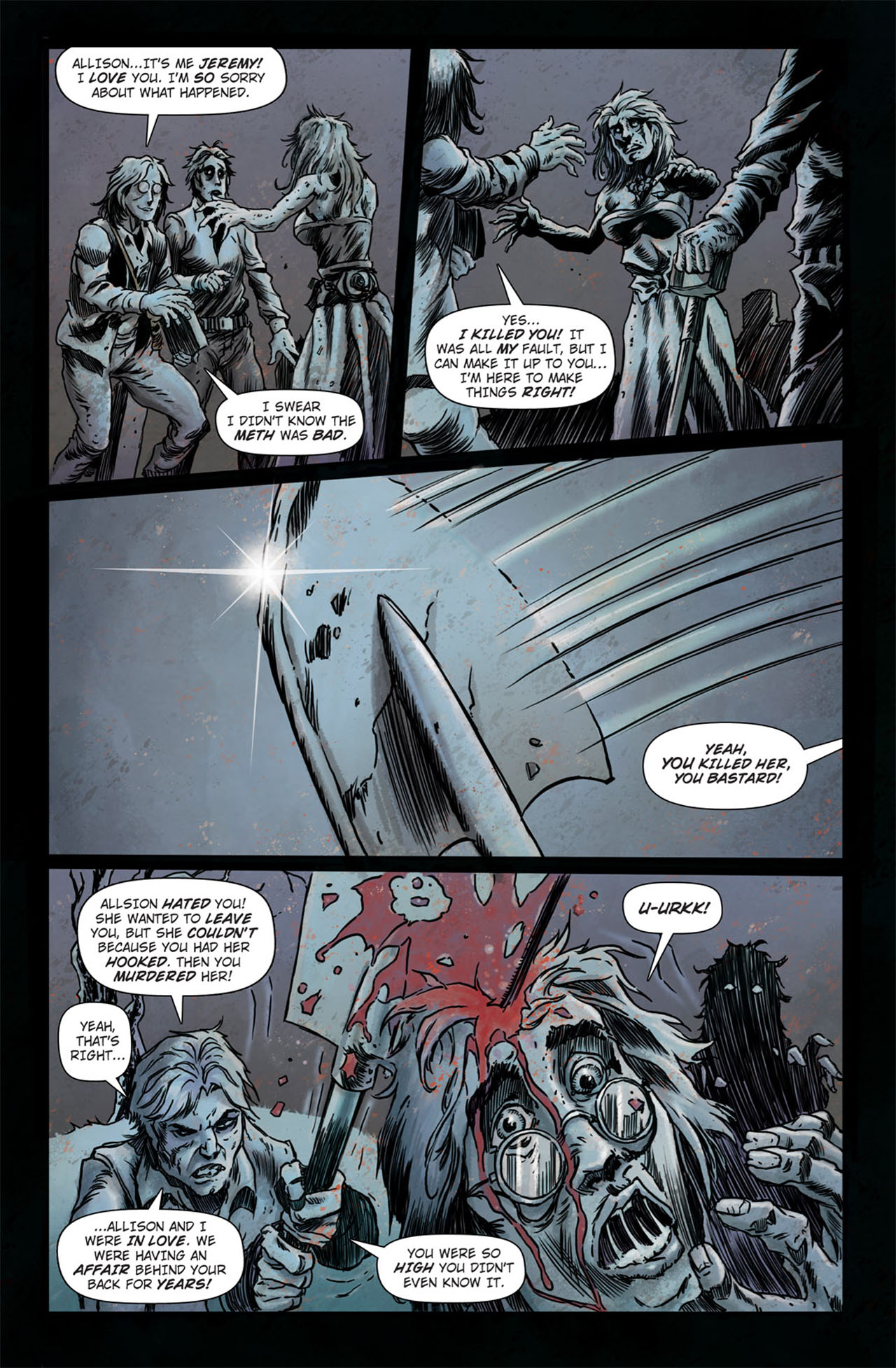Read online Zombie Terrors comic -  Issue #2 - 10