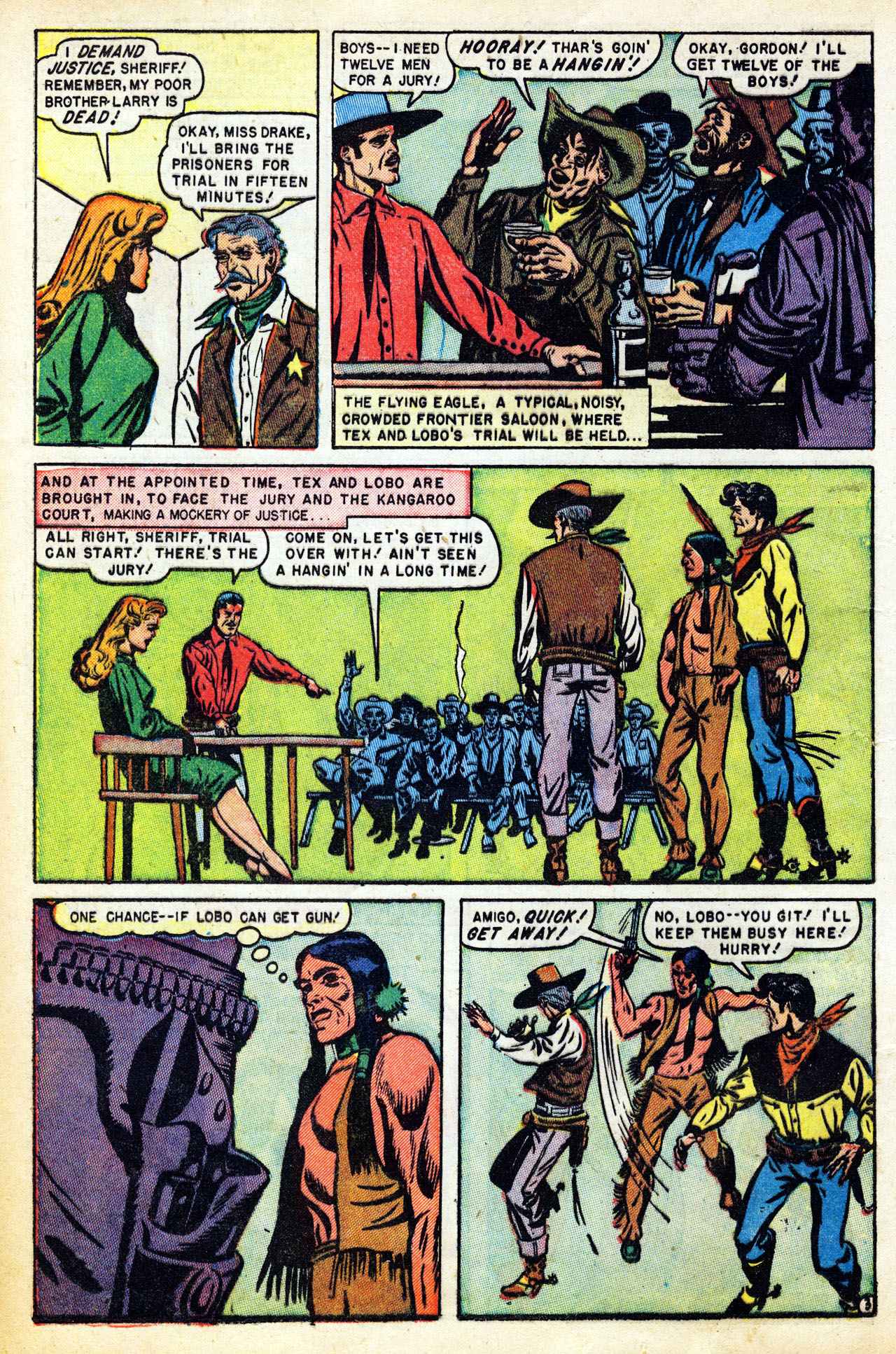Read online Tex Morgan comic -  Issue #5 - 12