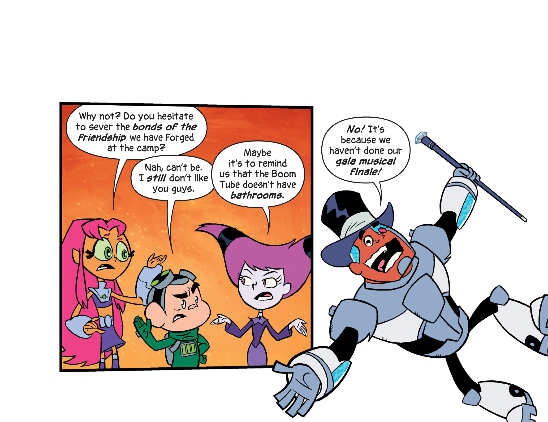Read online Teen Titans Go! To Camp comic -  Issue #16 - 9