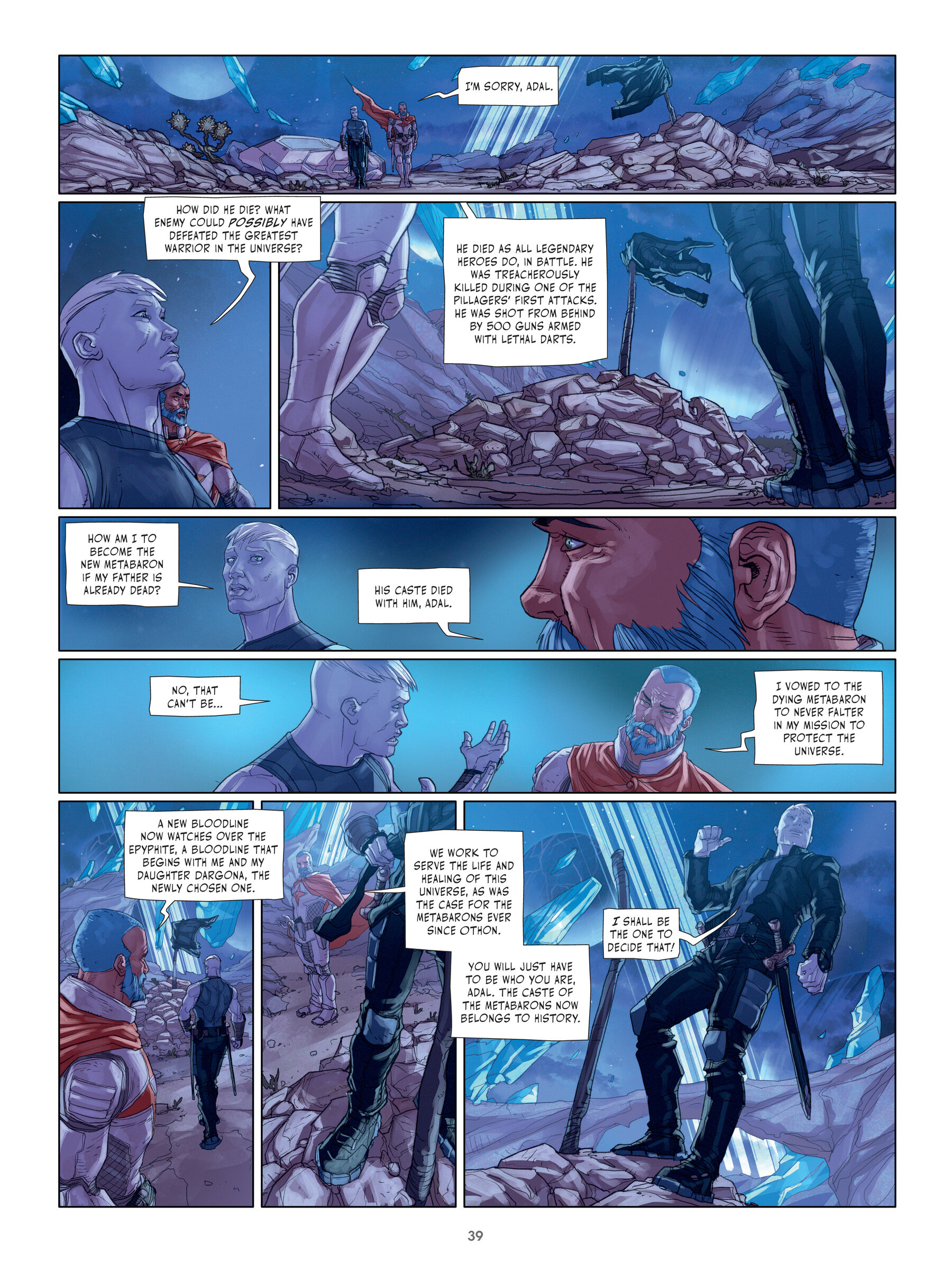 Read online The Metabaron comic -  Issue #7 - 38