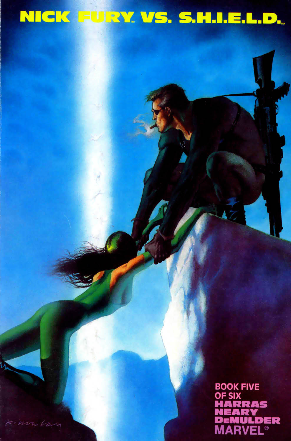 Read online Nick Fury vs. S.H.I.E.L.D. comic -  Issue #5 - 1
