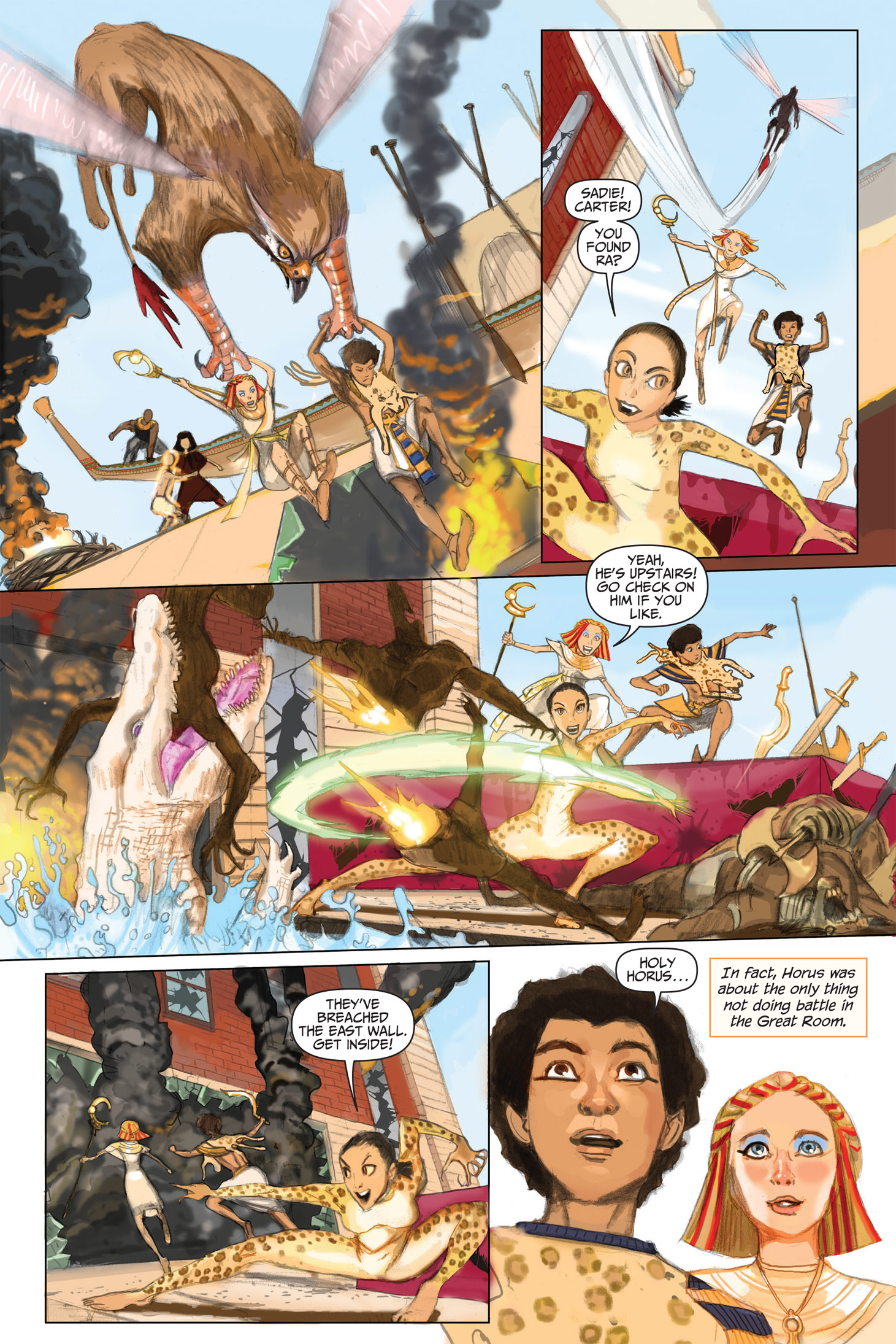 Read online The Kane Chronicles comic -  Issue # TPB 2 - 141