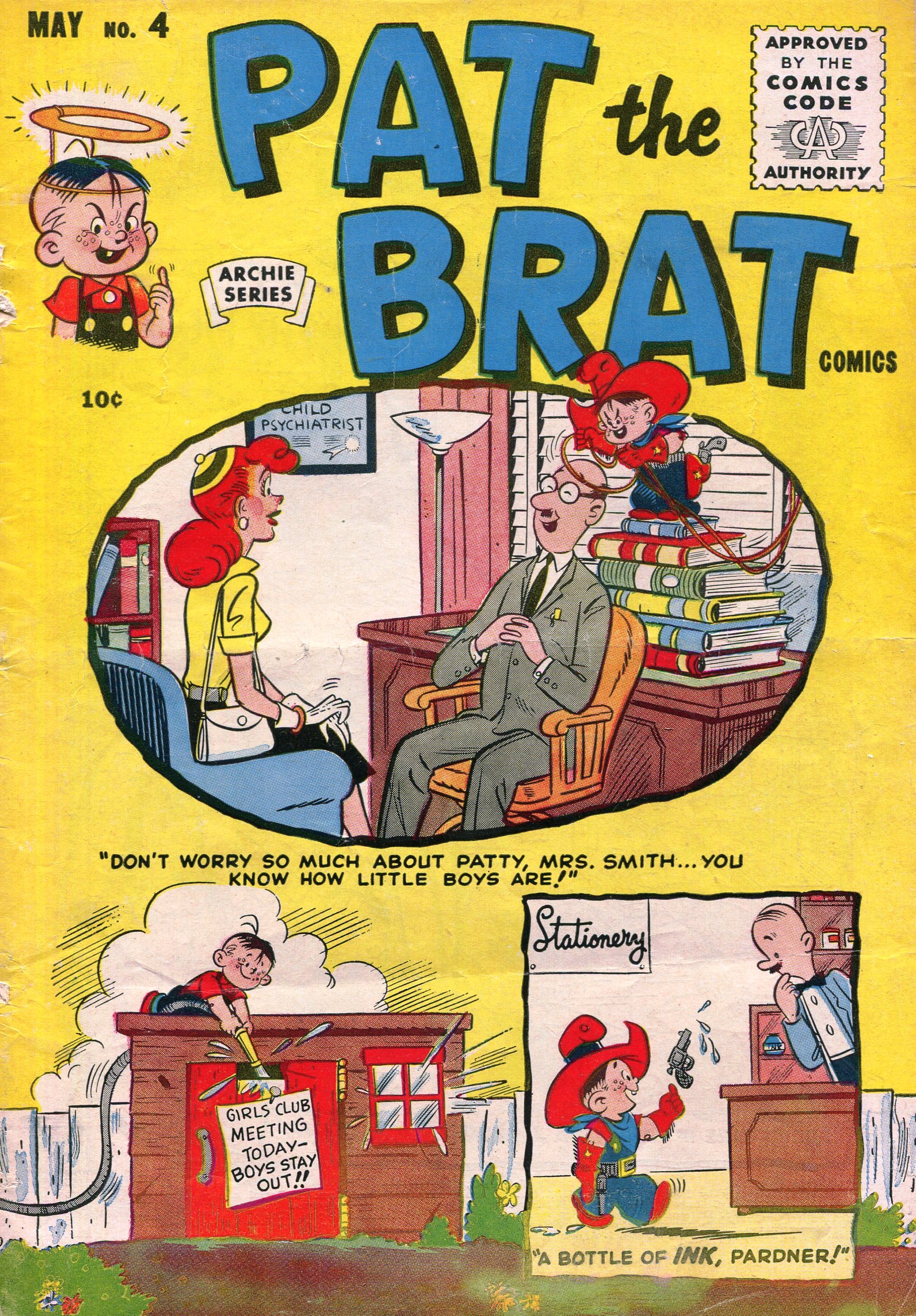 Read online Pat the Brat comic -  Issue #4 - 1
