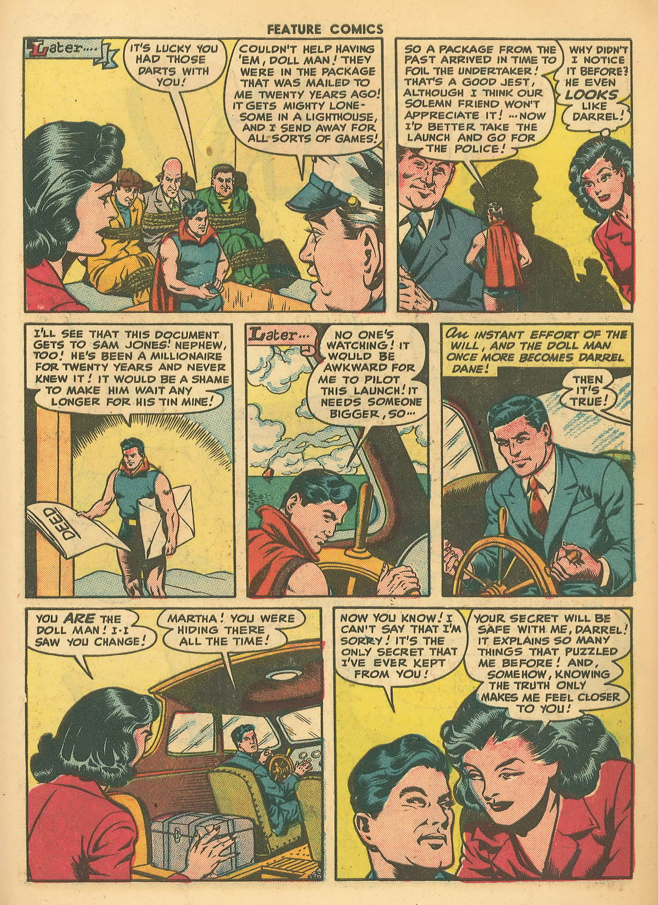 Read online Feature Comics comic -  Issue #111 - 15