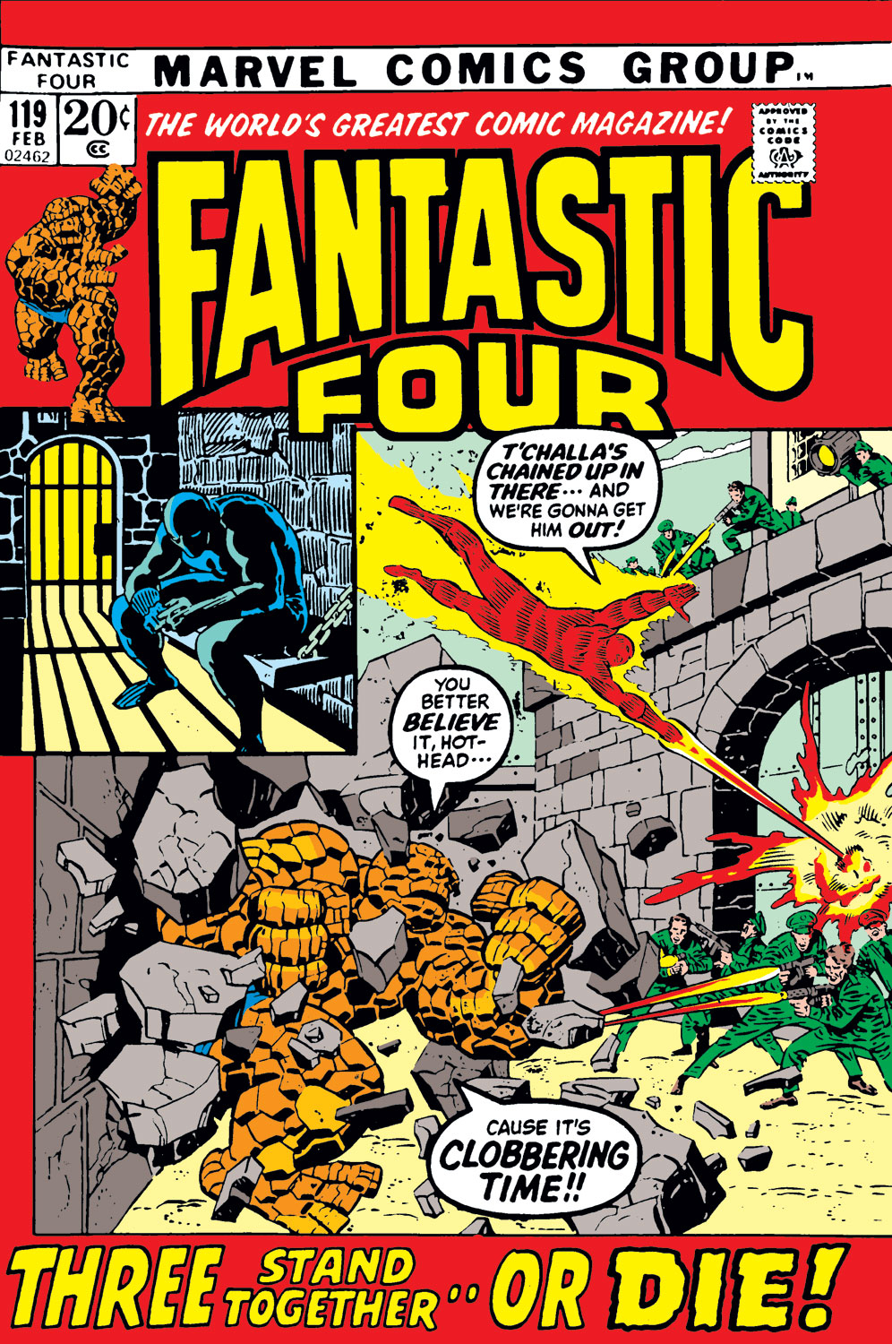 Read online Fantastic Four (1961) comic -  Issue #119 - 1