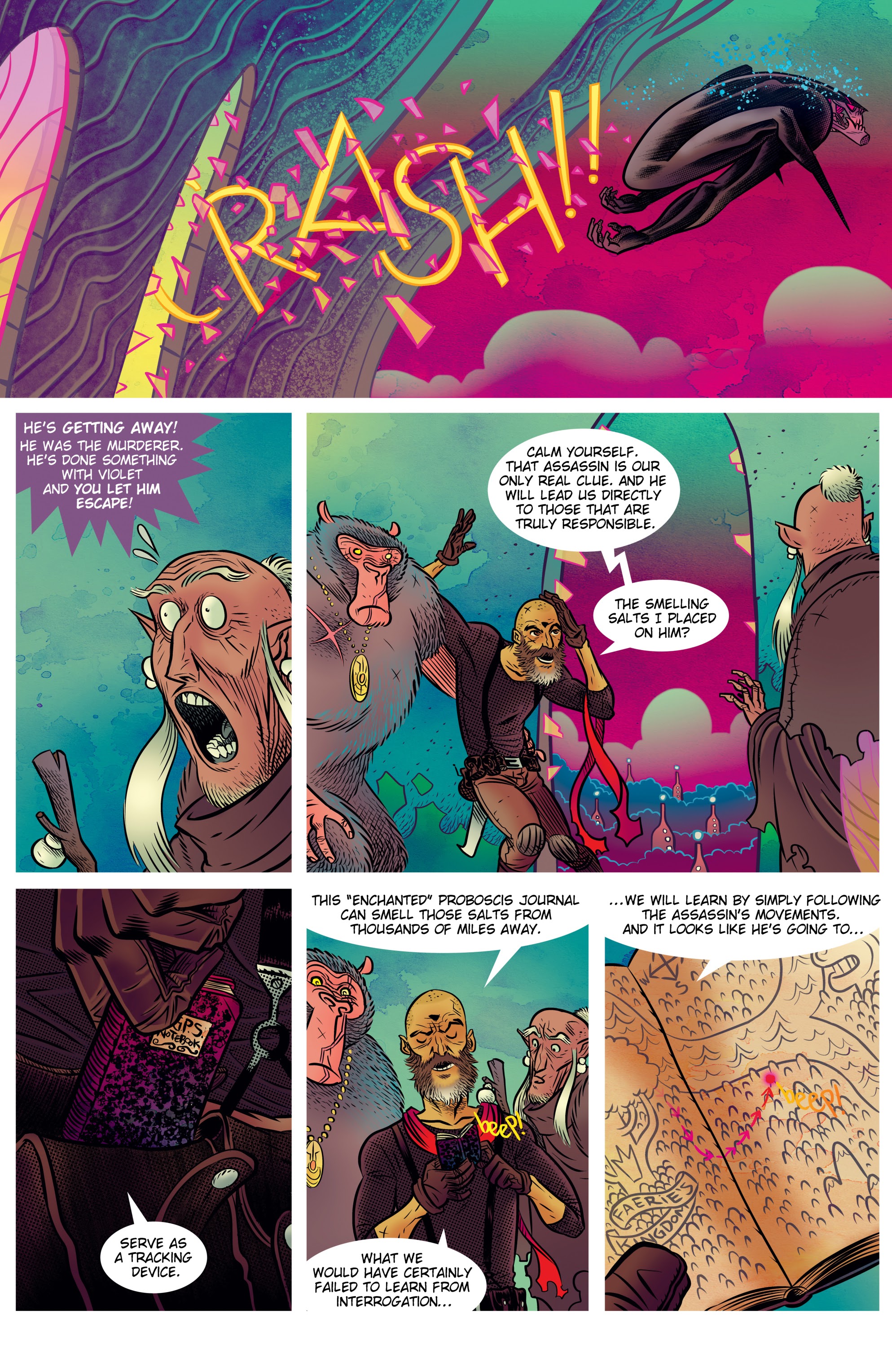 Read online Ether: The Disappearance of Violet Bell comic -  Issue # _TPB - 35