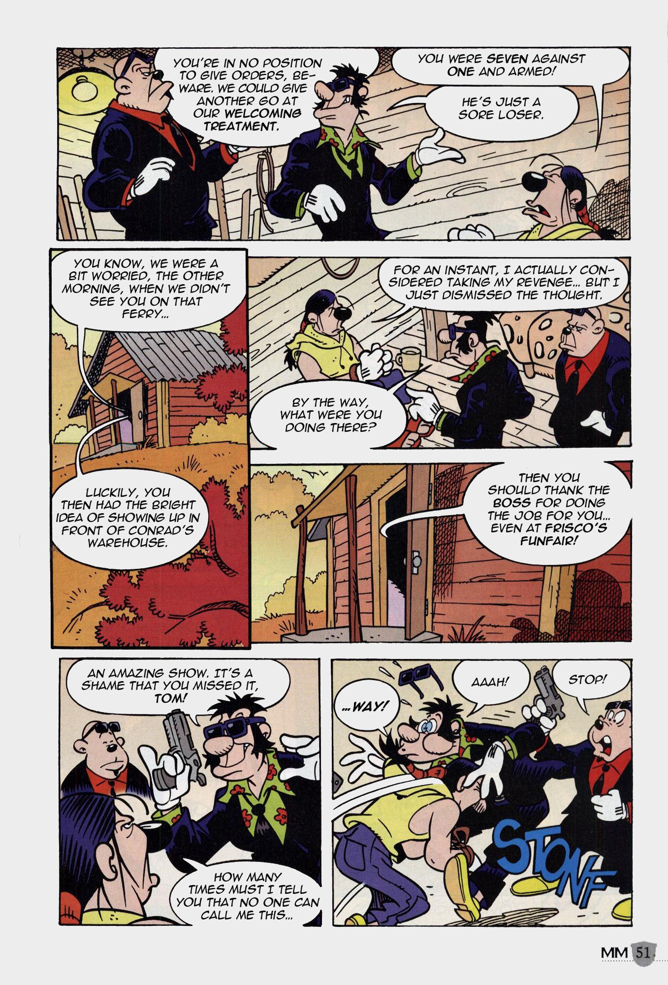 Read online Mickey Mouse Mystery Magazine comic -  Issue #1 - 51
