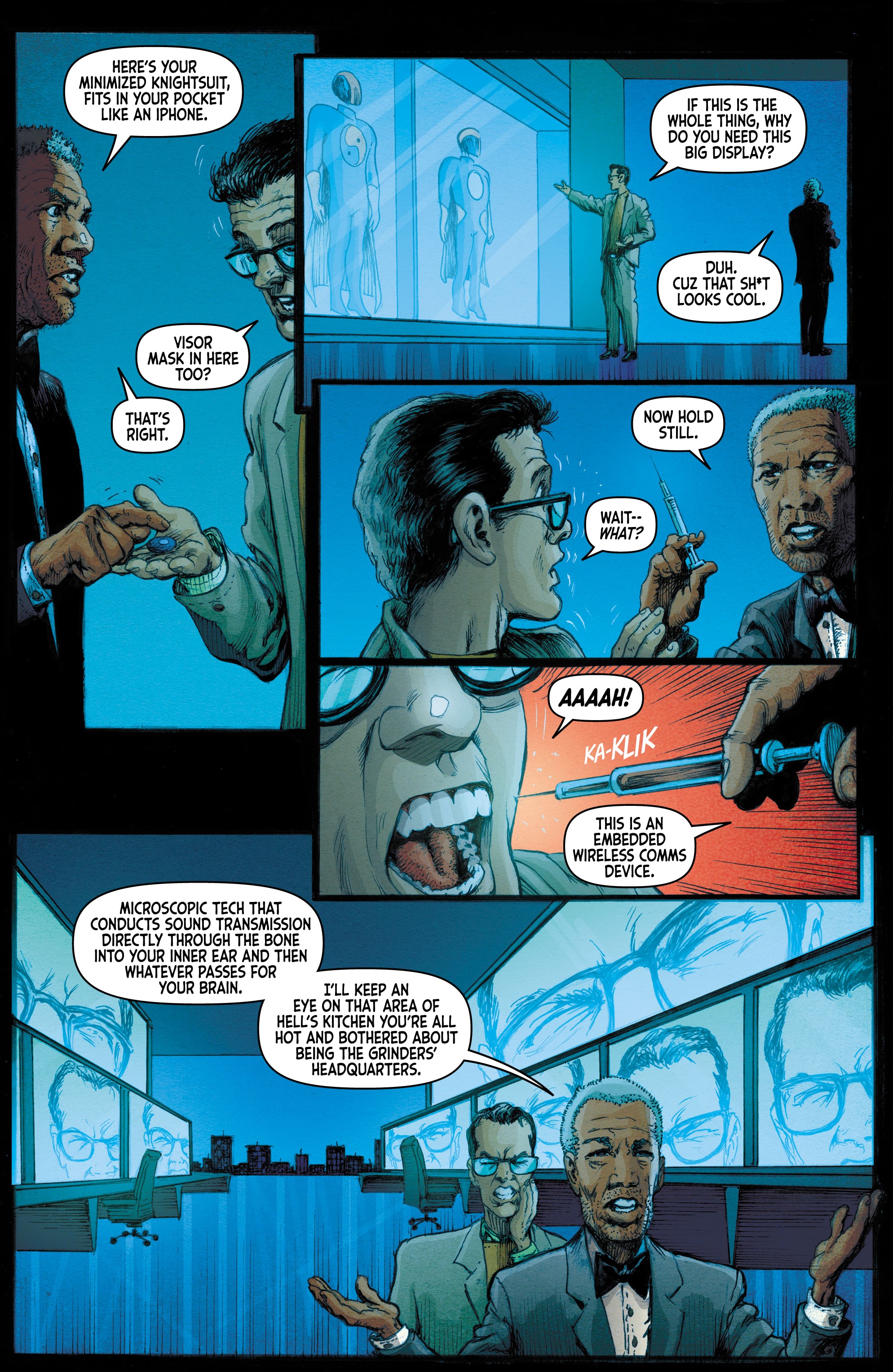 Read online Knighted comic -  Issue #3 - 4