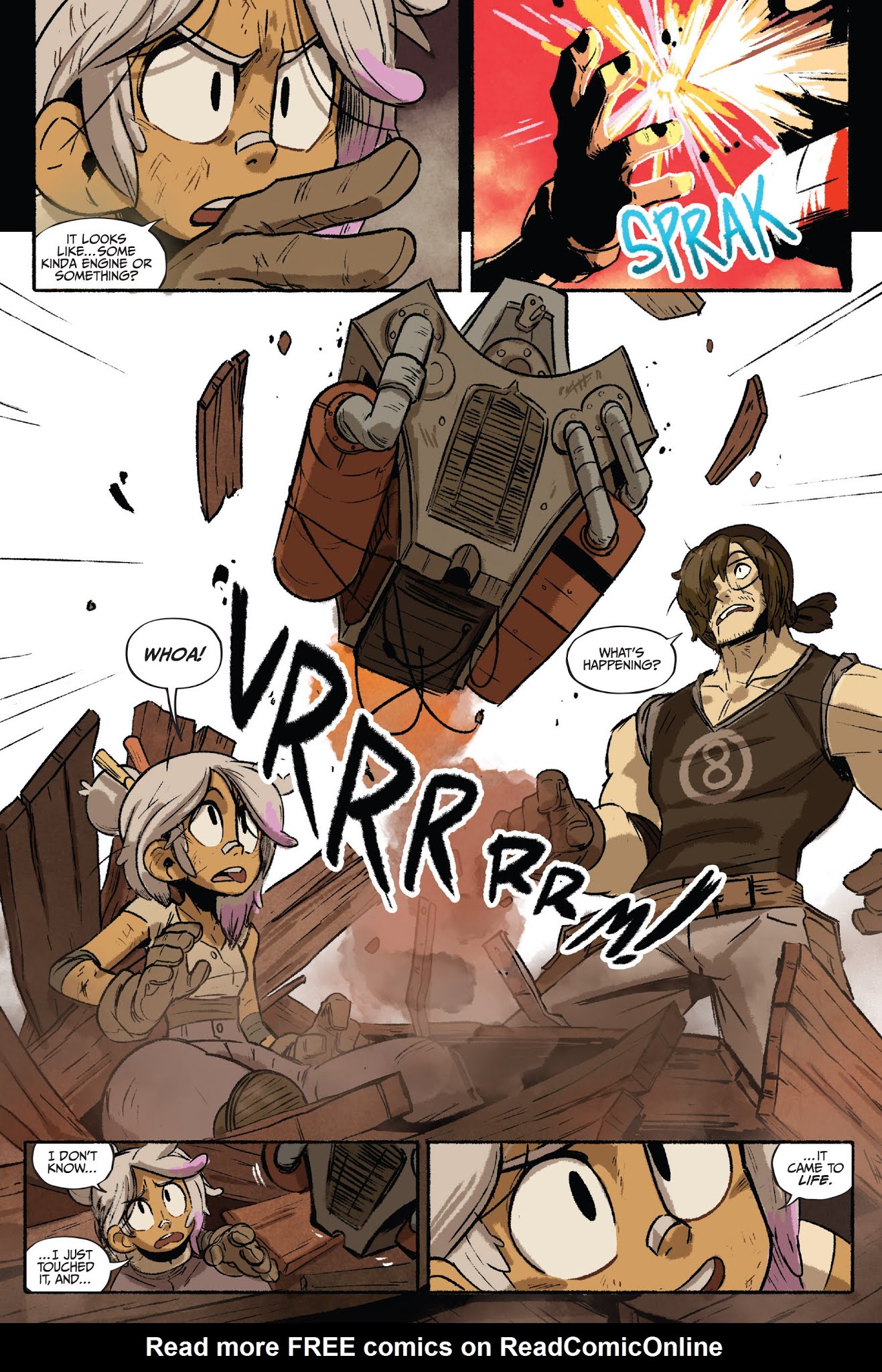 Read online Tyson Hesse's Diesel: Ignition comic -  Issue # TPB (Part 1) - 34