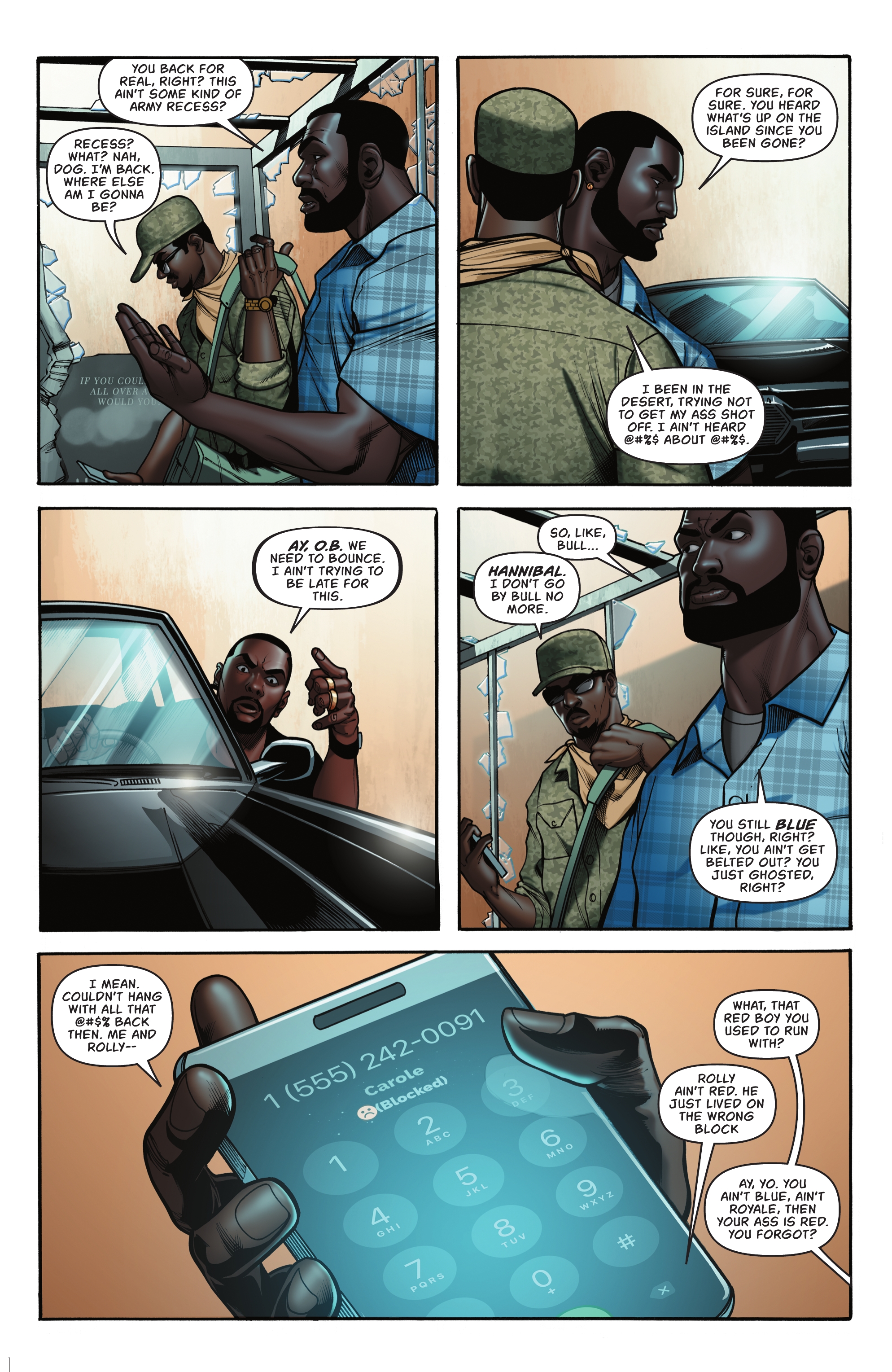 Read online Blood Syndicate: Season One comic -  Issue #2 - 14