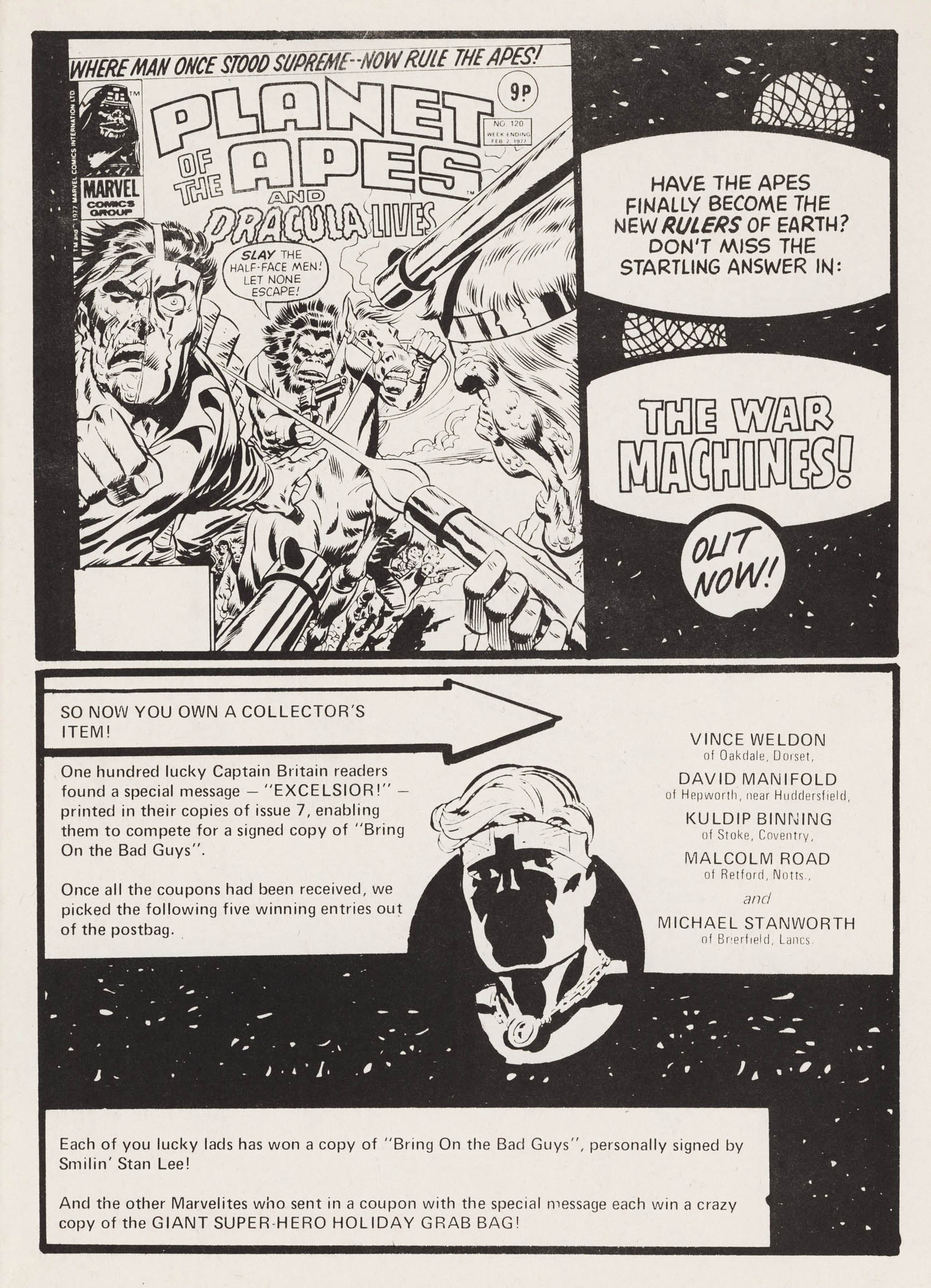 Read online Captain Britain (1976) comic -  Issue #17 - 23