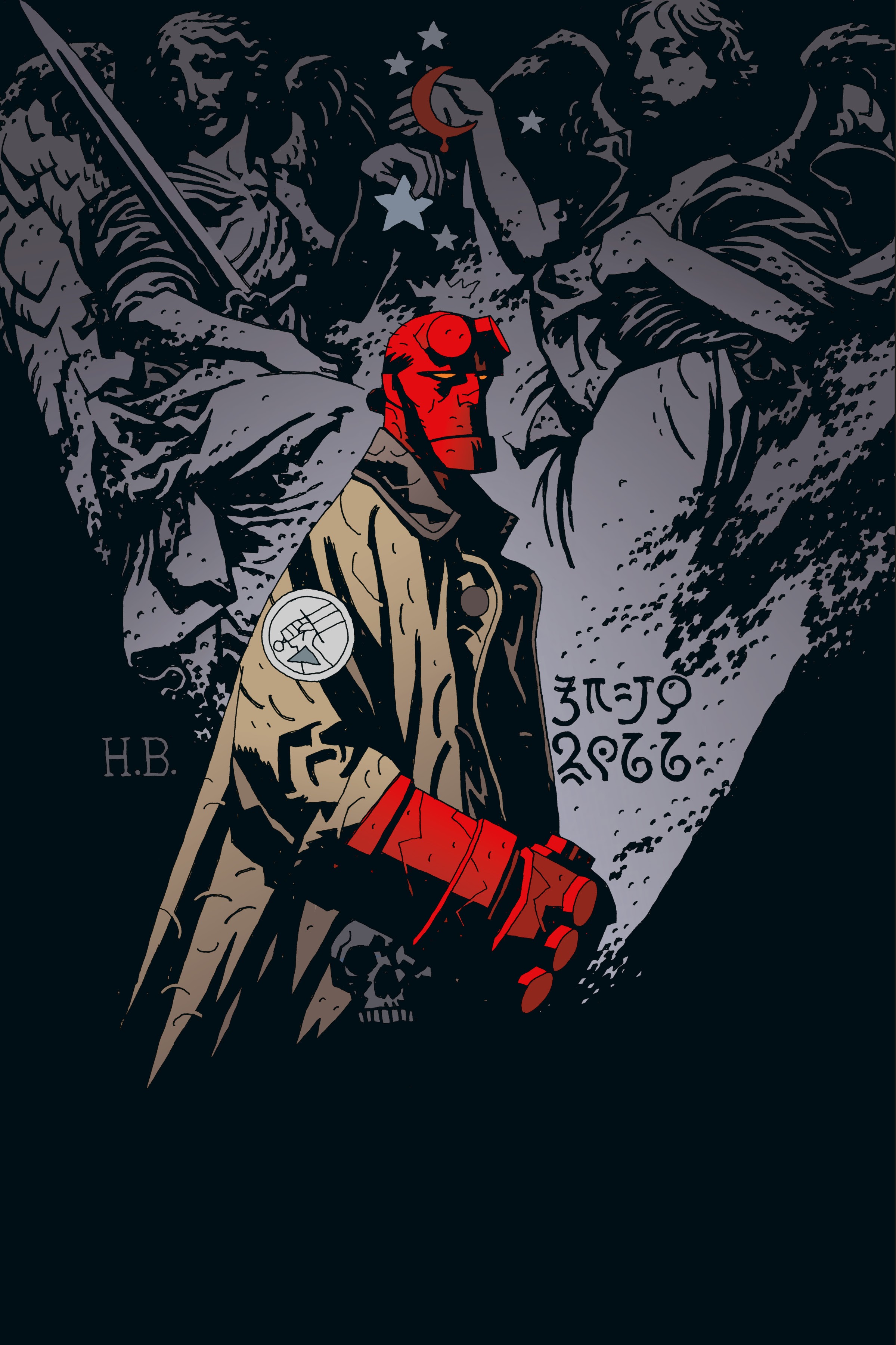 Read online Hellboy: 25 Years of Covers comic -  Issue # TPB (Part 1) - 42