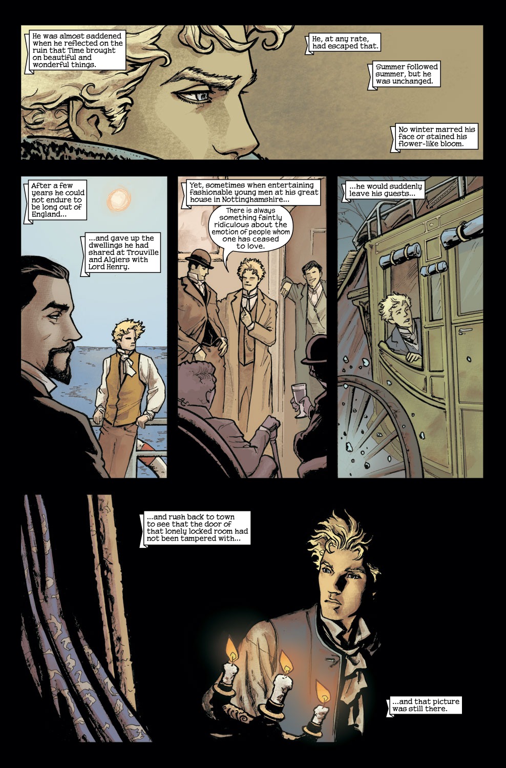 Read online Marvel Illustrated: The Picture of Dorian Gray comic -  Issue #3 - 12